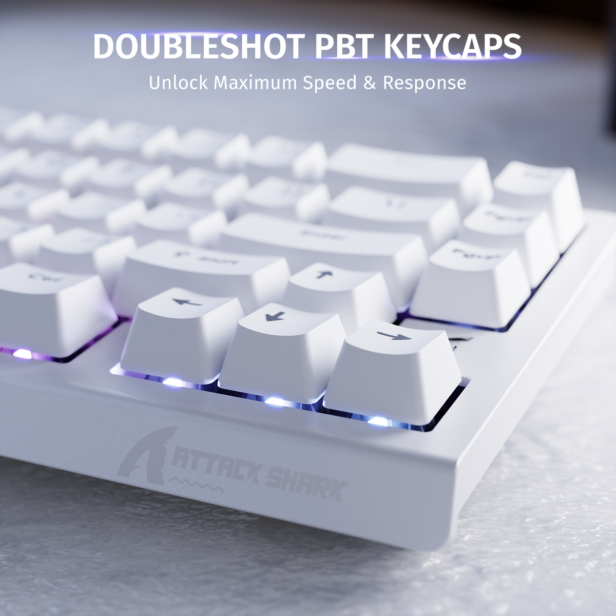 ATTACK SHARK X68 HE Snelle Trigger Toetsenbord Magnetische Schakelaar