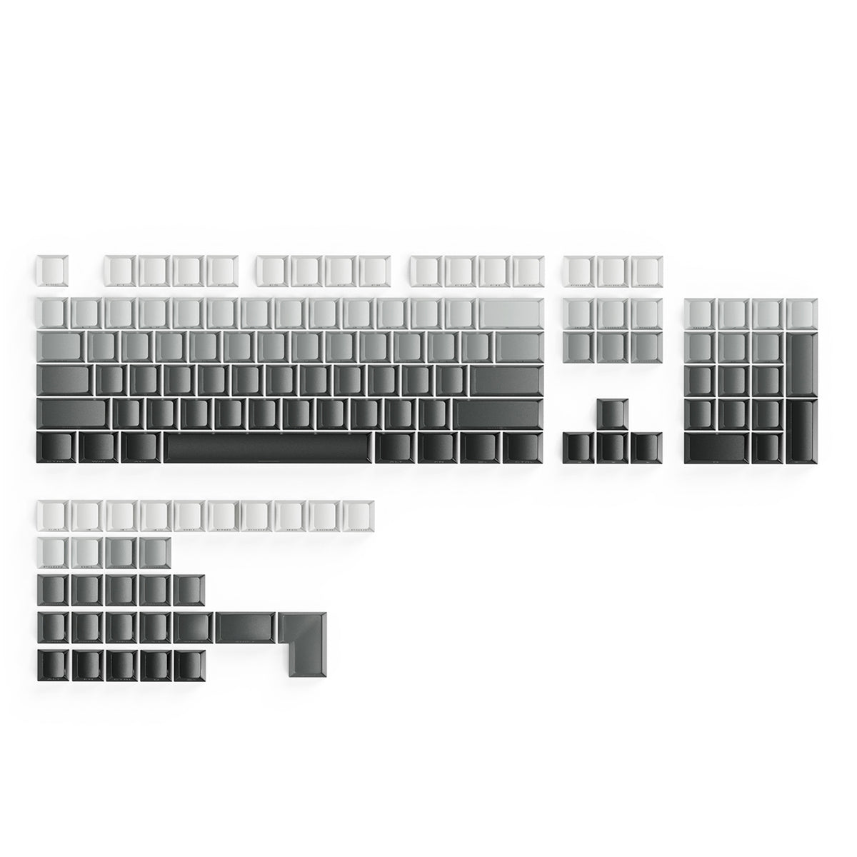 ATTACK SHARK SK06 135 toetsen, doorschijnende keycaps, ANSI/ISO