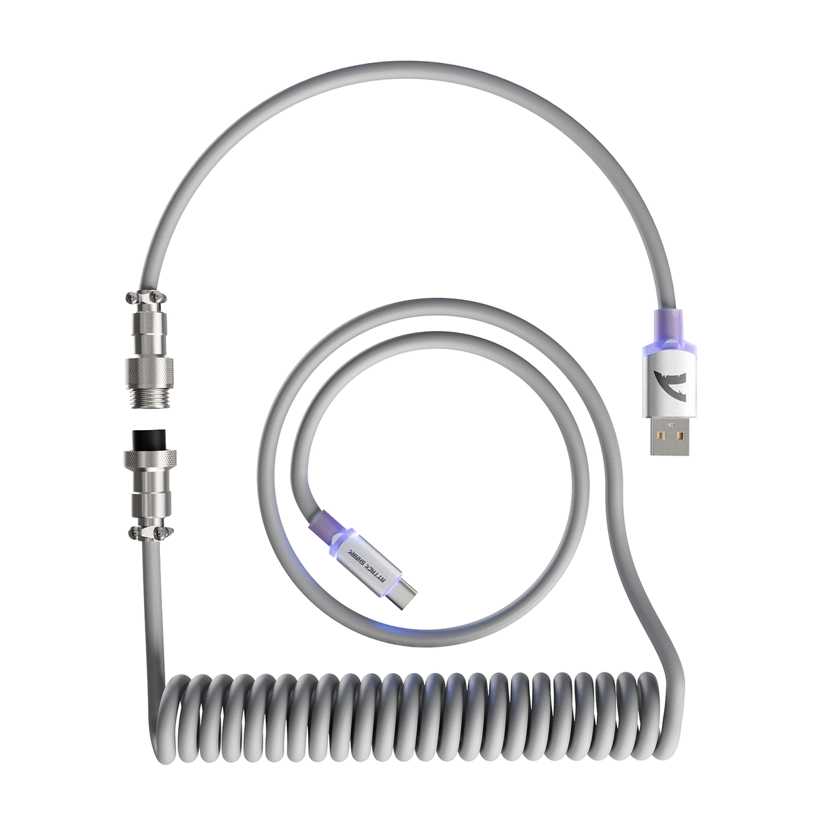 ATTACK SHARK C06 ULTRA Spiraalkabel voor muis