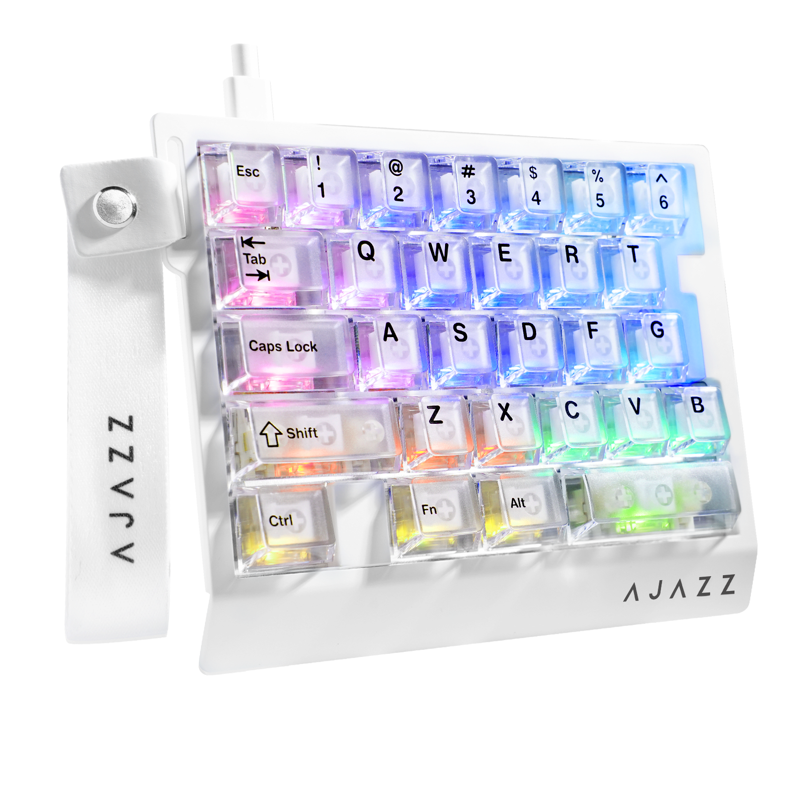 ATTACK SHARK X AJAZZ AK029 Bedraad Eenhandig Gaming Toetsenbord