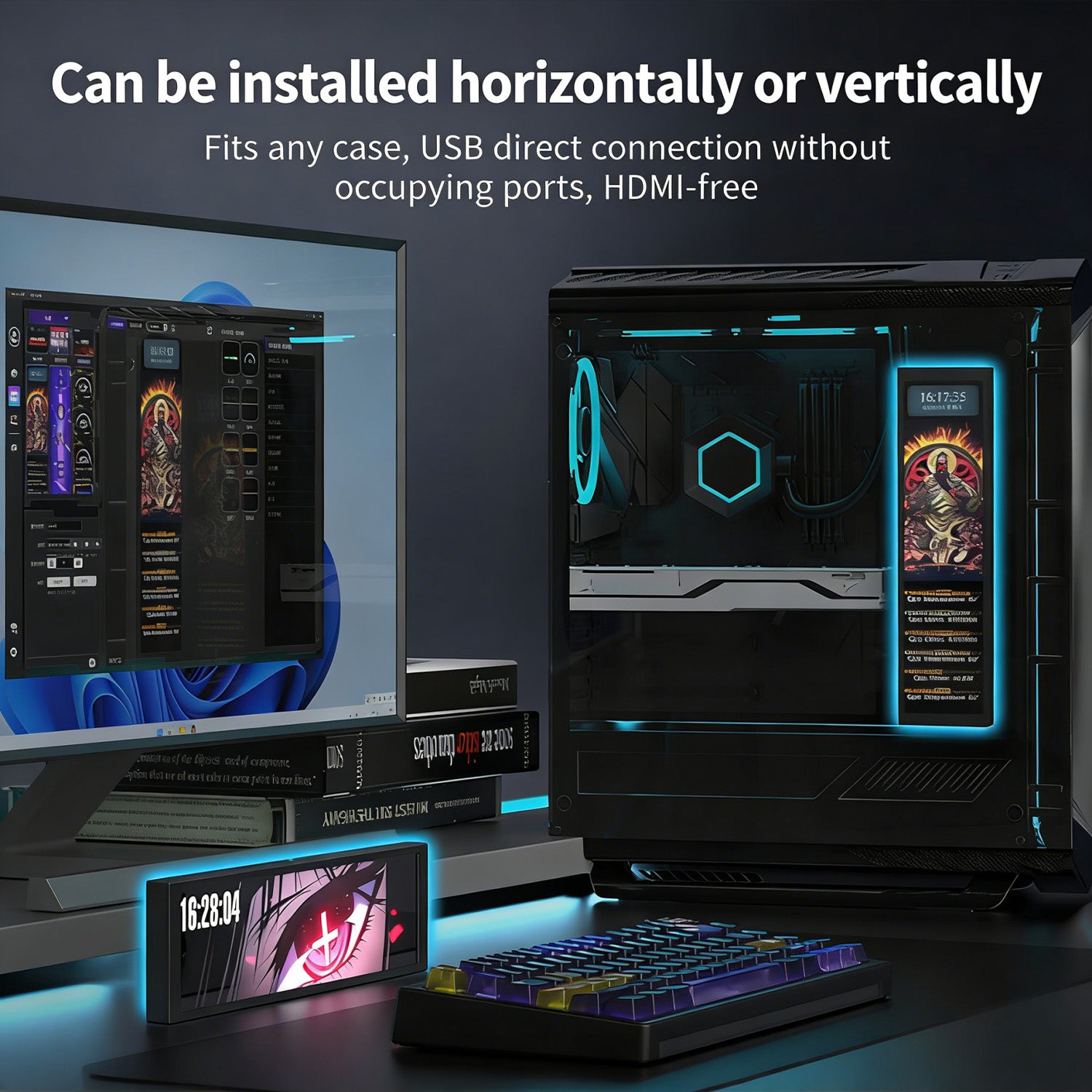 ATTACK SHARK x AJAZZ 9,2-inch IPS LCD Monitor