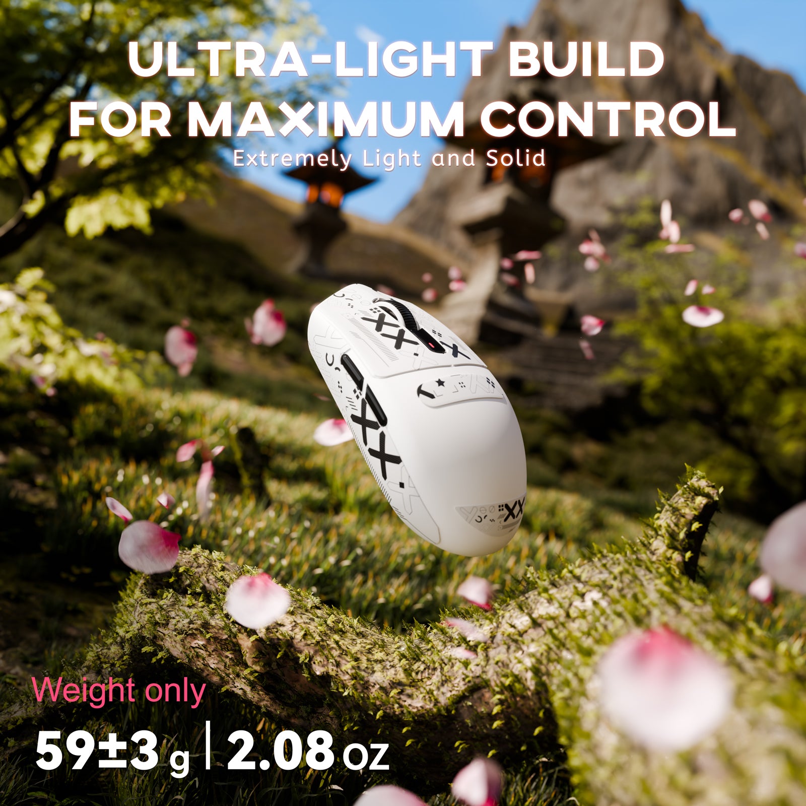 ATTACK SHARK G3 Tri-mode Wireless Gaming Mouse 25000 DPI Ultra Lightweight