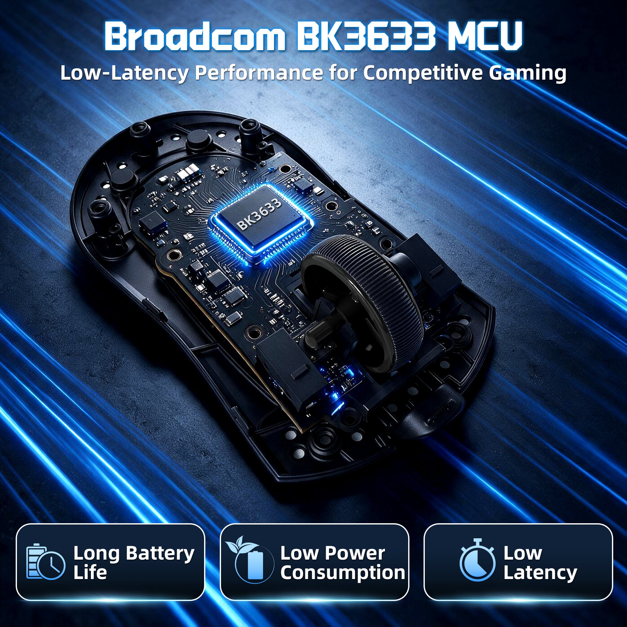 ATTACK SHARK X11 PRO V2 Draadloze Gaming Muis met TFT Display Oplaadstation