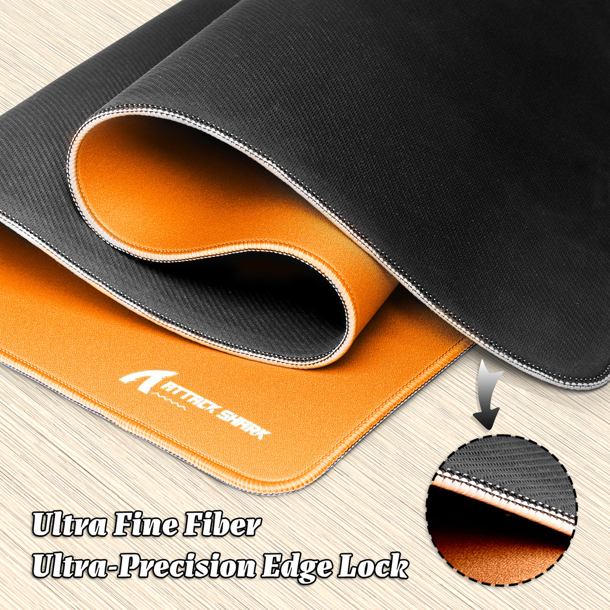 ATTACK SHARK CM02PRO eSport Gaming Muismat (900x400x4 MM)