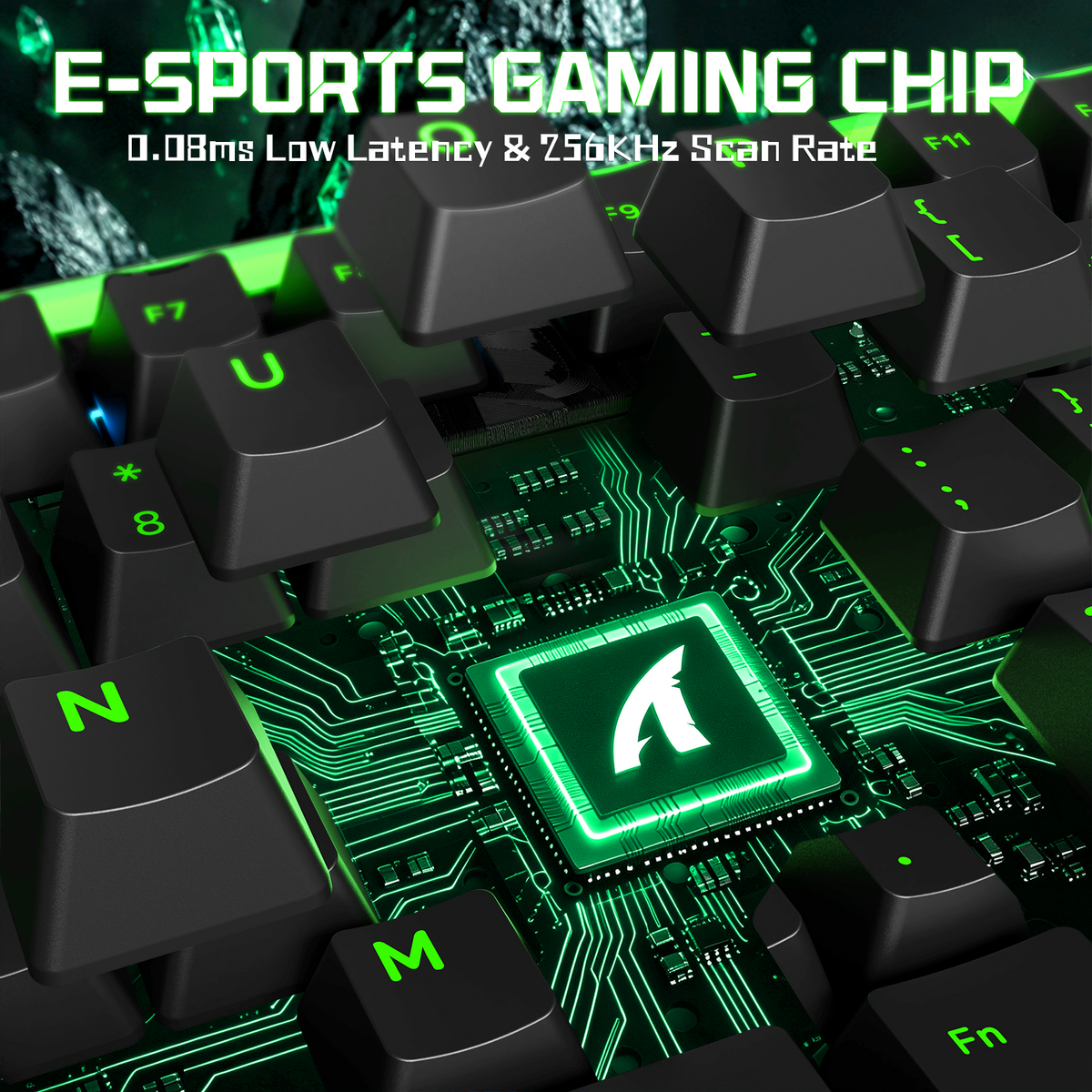 ATTACK SHARK R98 HE Carbon Fiber Bedraad Sneltoets Magnetische Schakelaar Toetsenbord Met C01 Ultra RGB Opgerolde Kabel