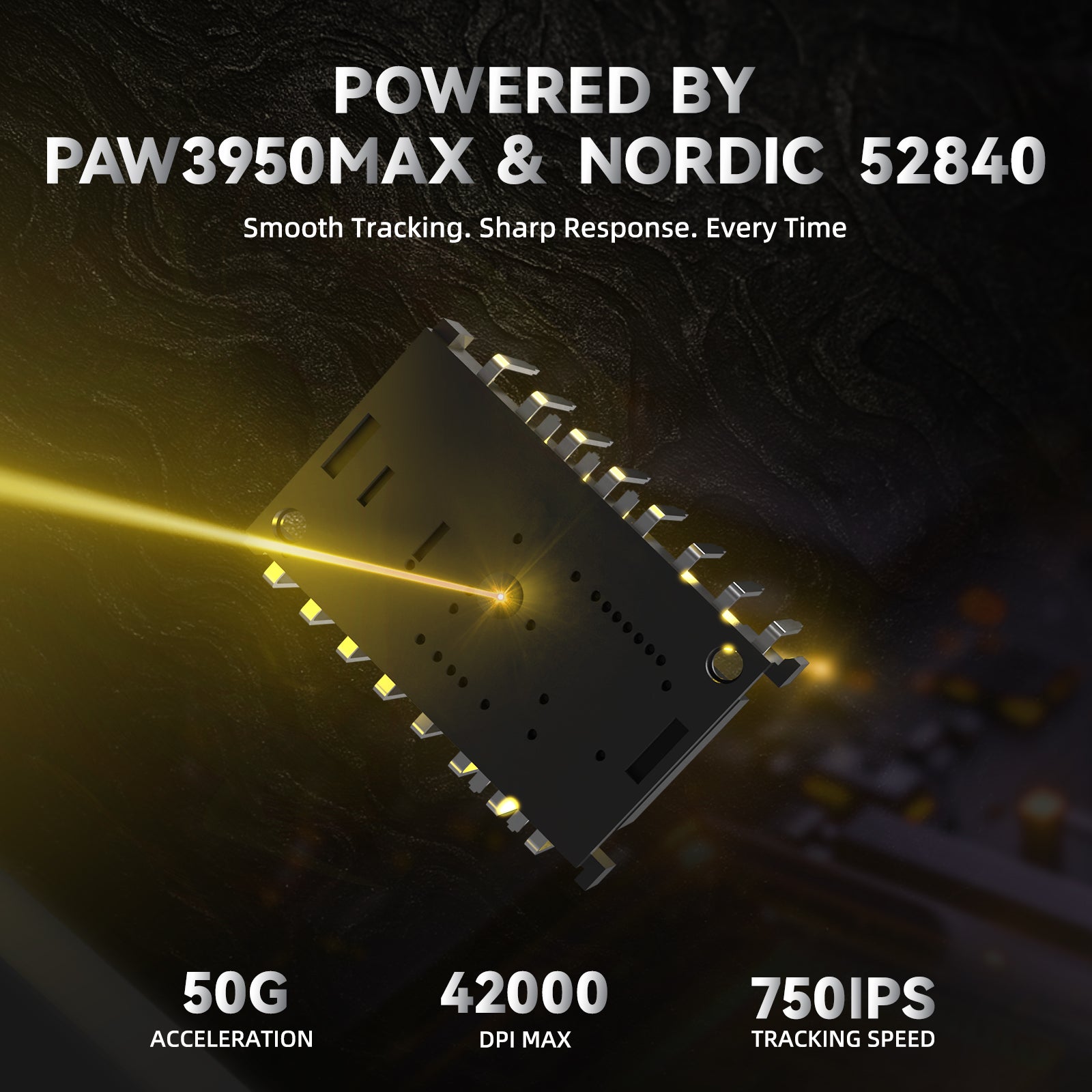 ATTACK SHARK R11 ULTRA Carbon Fiber Draadloze 8K PAW3950MAX Gaming Muis met C06 Ultra LED Kabel
