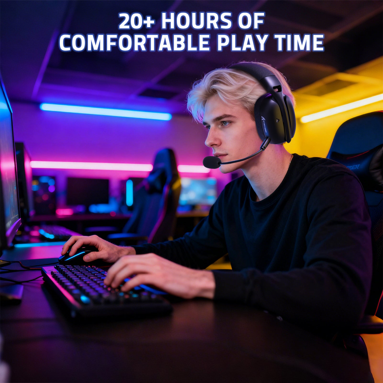 ATTACK SHARK L80PRO Draadloze Gaming Headset