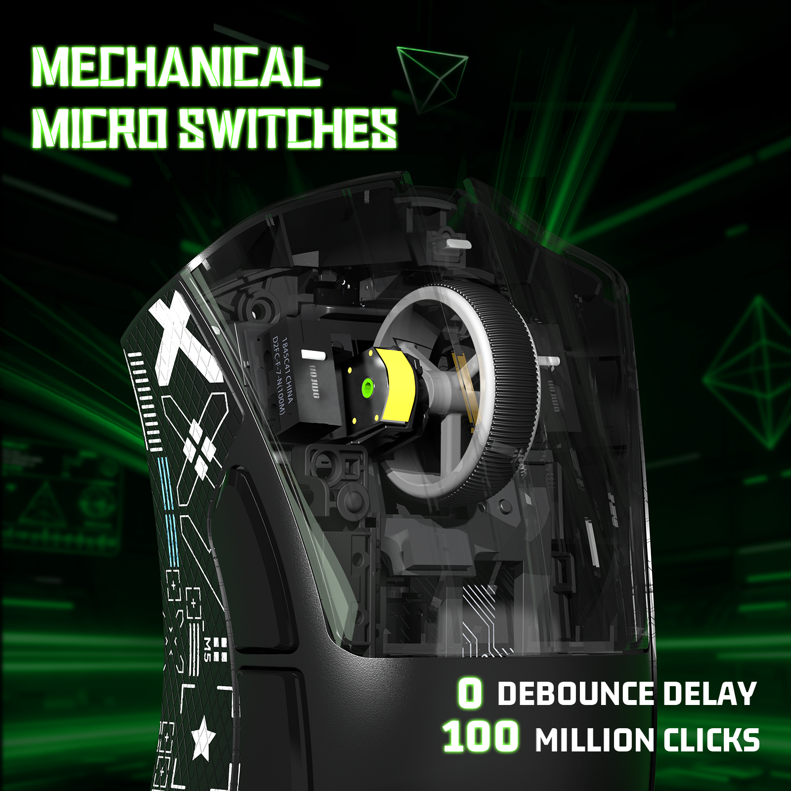 ATTACK SHARK V3 Ultra-Lichte Driemodi Gaming Muis