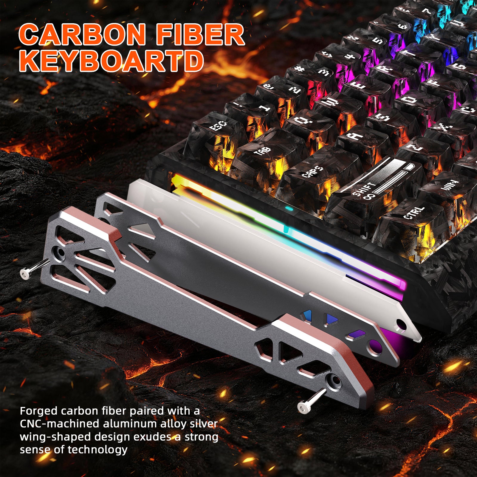ATTACK SHARK R68 HE & R5 ULTRA Carbon Fiber Gaming Bundel