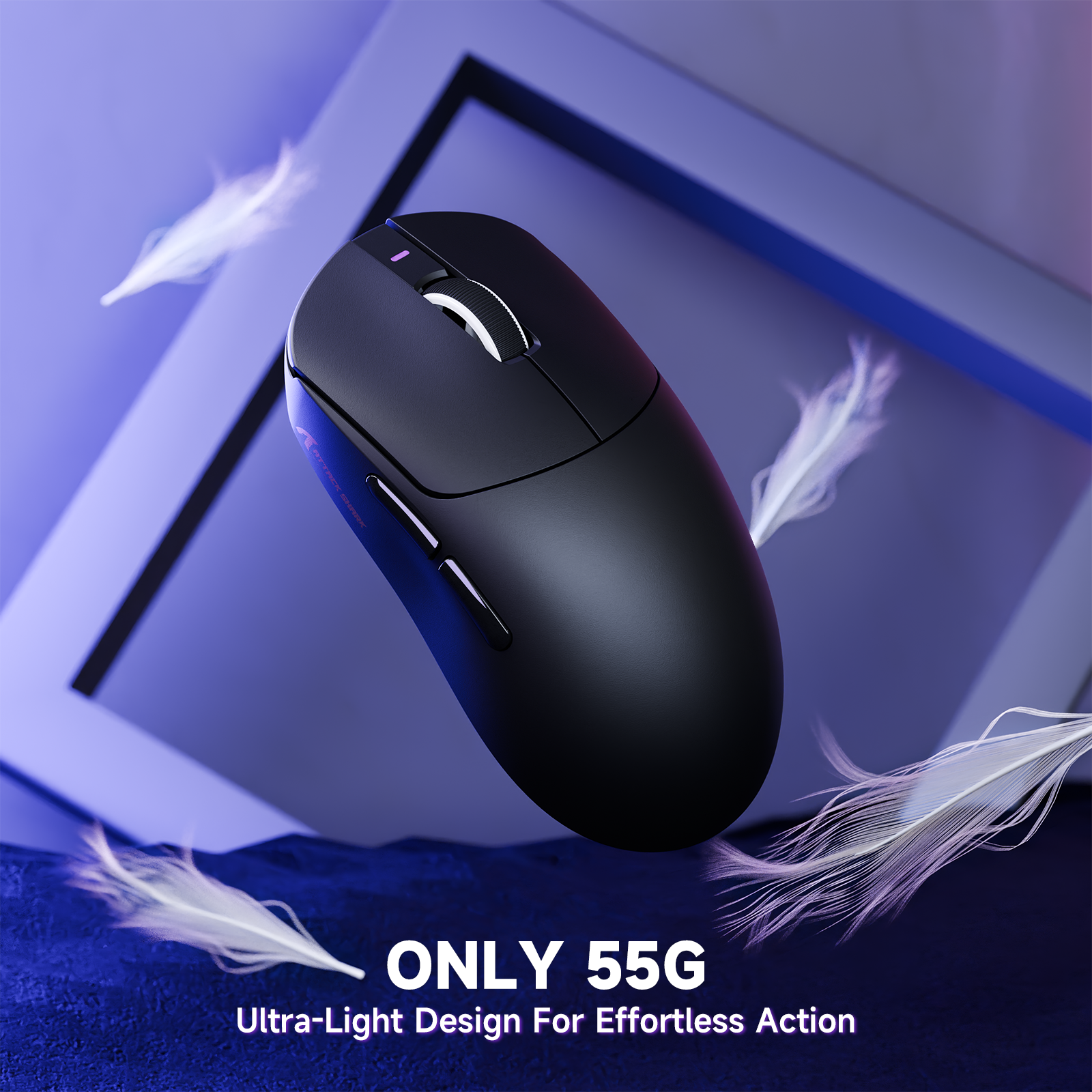 ATTACK SHARK X8PRO Ultra-Lichte Draadloze Gaming Muis & C06ULTRA Kabel