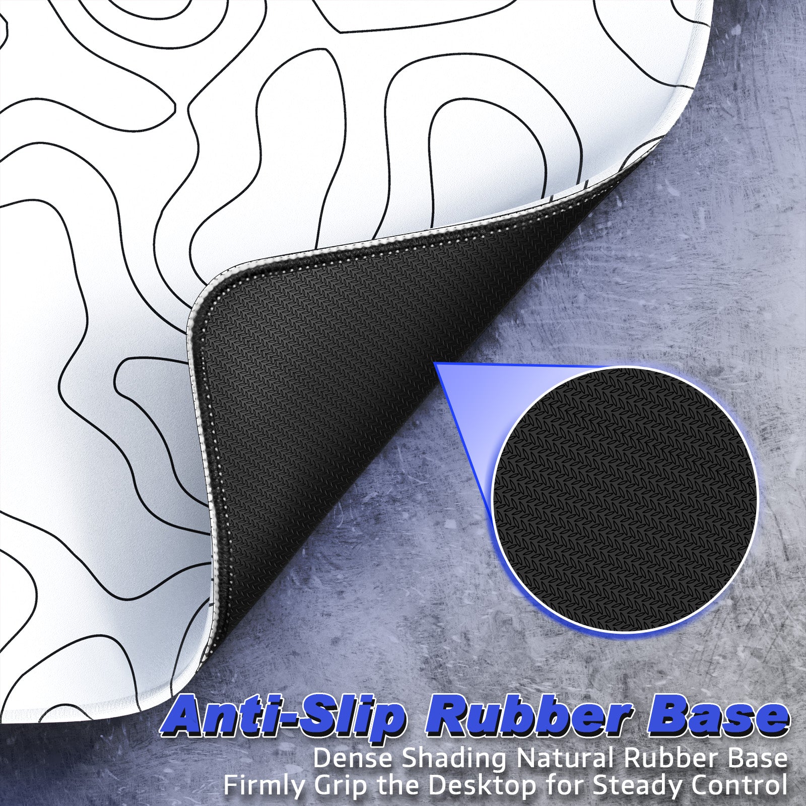 ATTACK SHARK CM02SE eSport Gaming Muismat (410x310x4 MM)