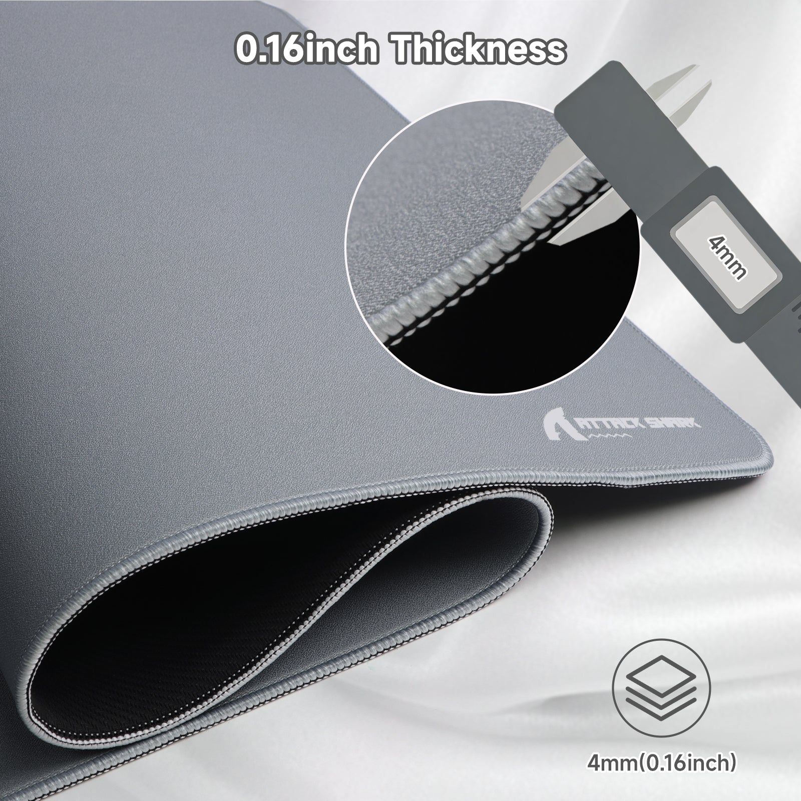 ATTACK SHARK CM02PRO eSport Gaming Muismat (900x400x4 MM)