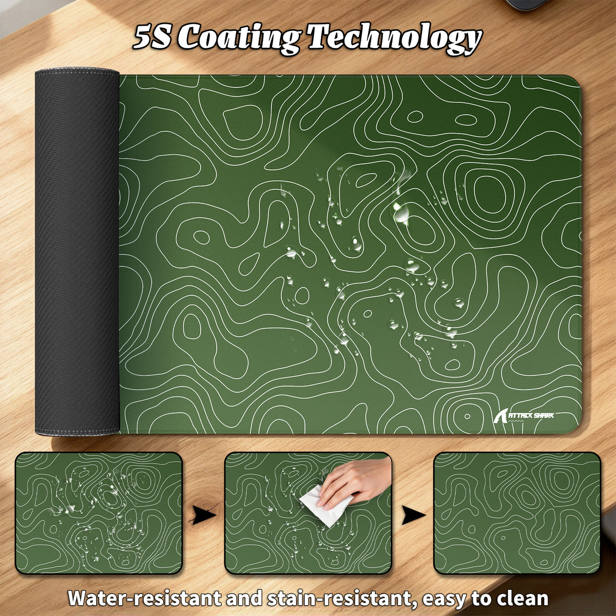 ATTACK SHARK CM02PRO eSport Gaming Muismat (900x400x4 MM)