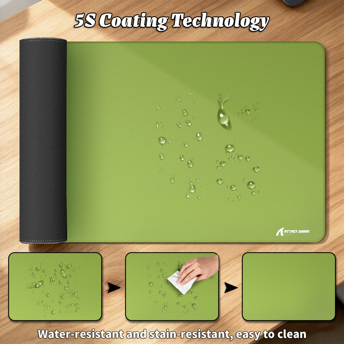 ATTACK SHARK CM02PRO eSport Gaming Muismat (900x400x4 MM)