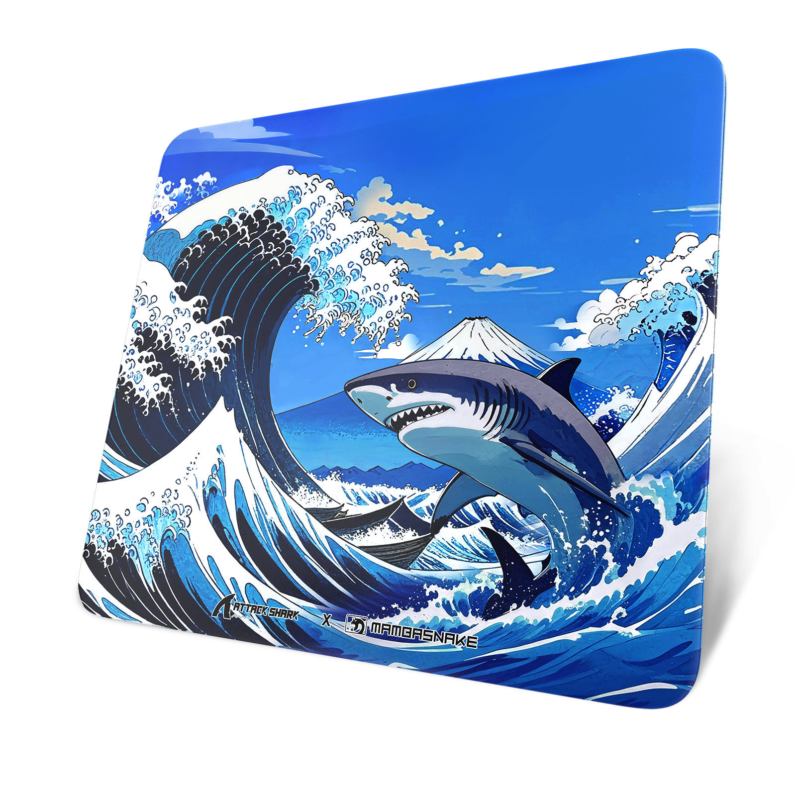 ATTACK SHARK CM05 Gehard Glas Gaming Muismat