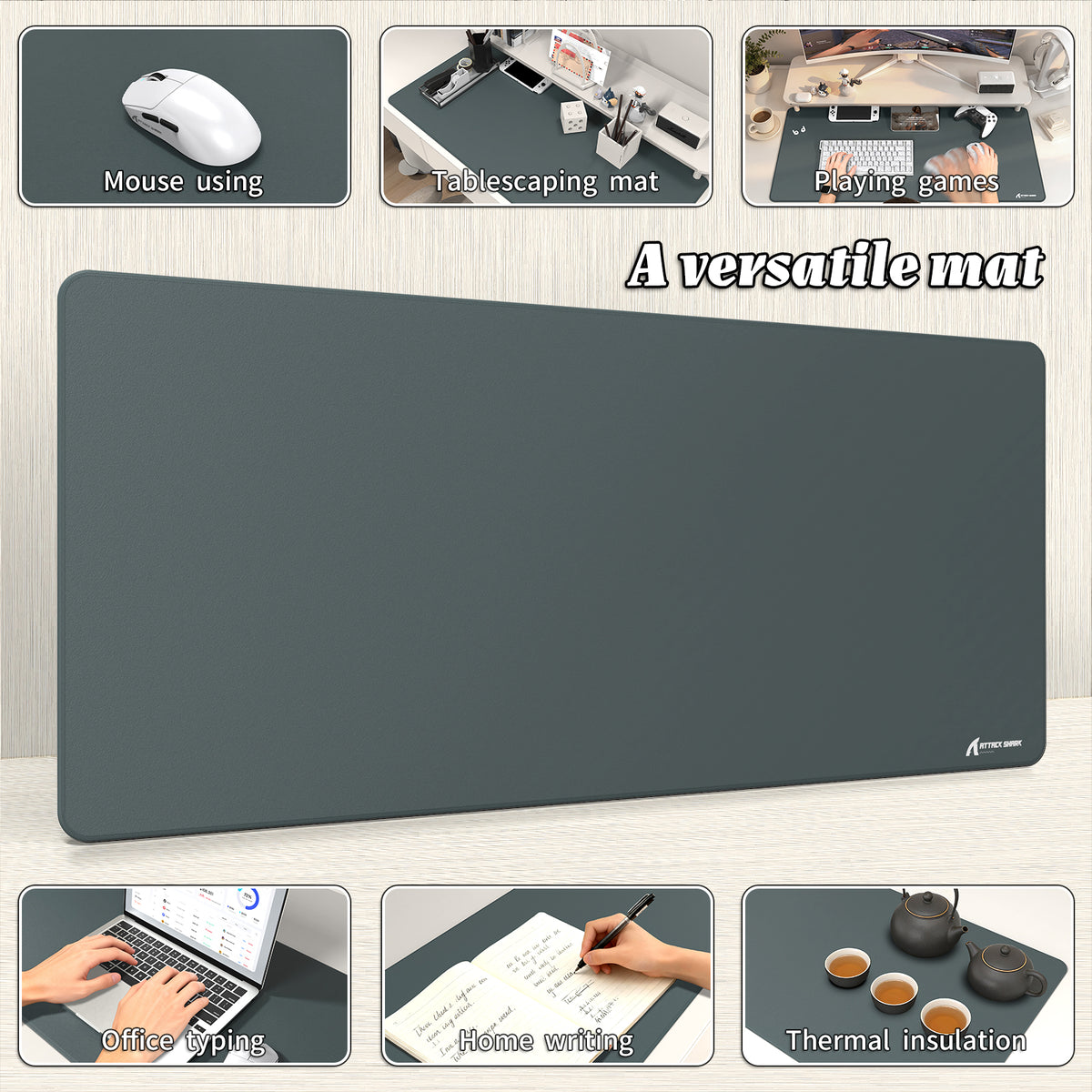 ATTACK SHARK CM02PRO eSport Gaming Muismat (900x400x4 MM)