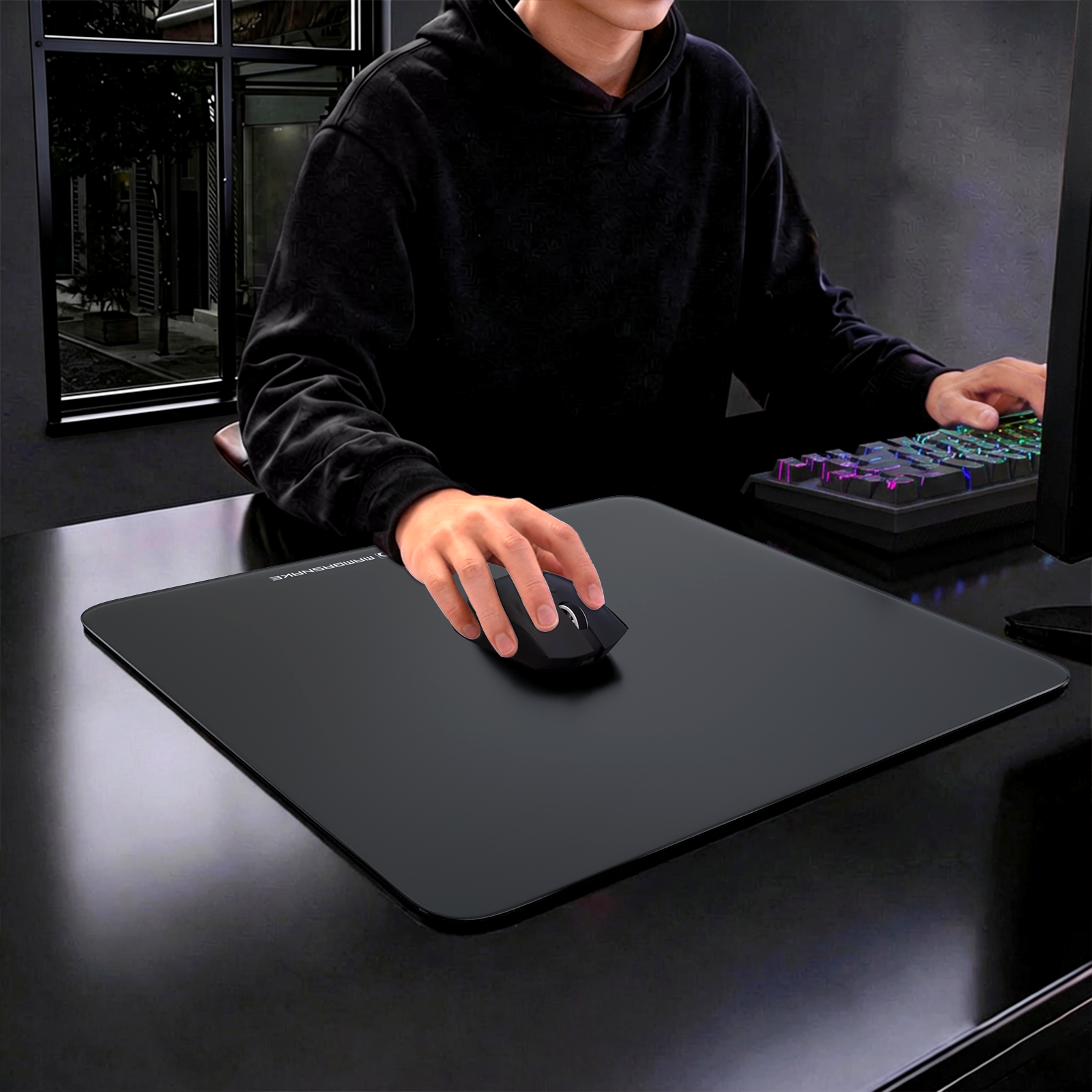 ATTACK SHARK CM05 Gehard Glas Gaming Muismat