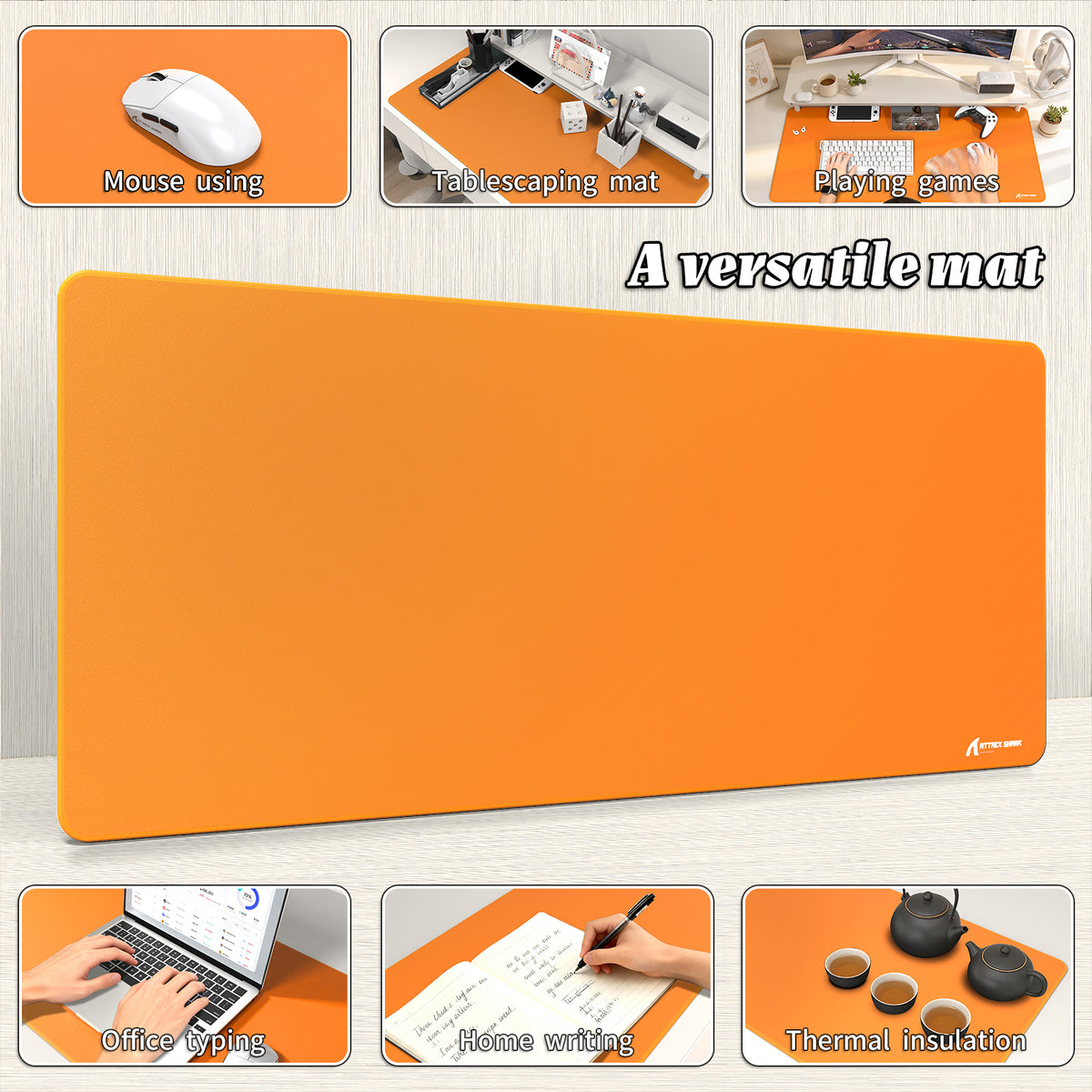 ATTACK SHARK CM02PRO eSport Gaming Muismat (900x400x4 MM)