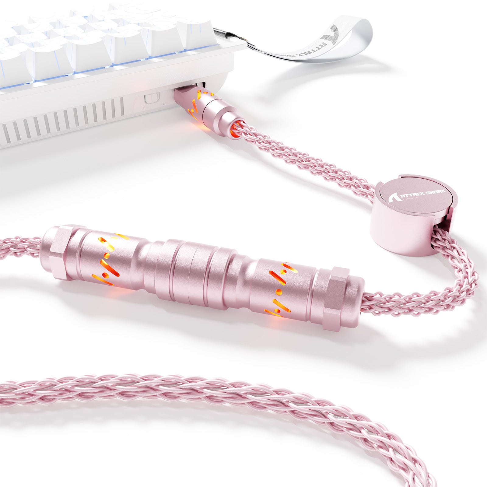 ATTACK SHARK C07 Aangepaste Aviator Kabel voor 8KHz Magnetisch Toetsenbord