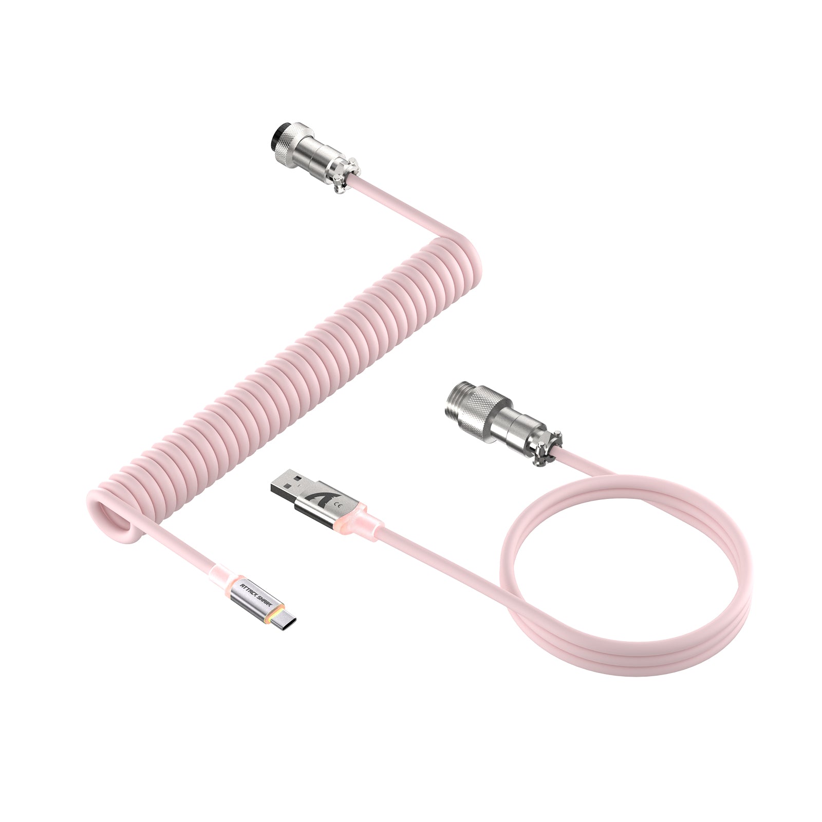 ATTACK SHARK C01Ultra Aangepaste Aviator Kabel voor 8KHz Magnetisch Toetsenbord