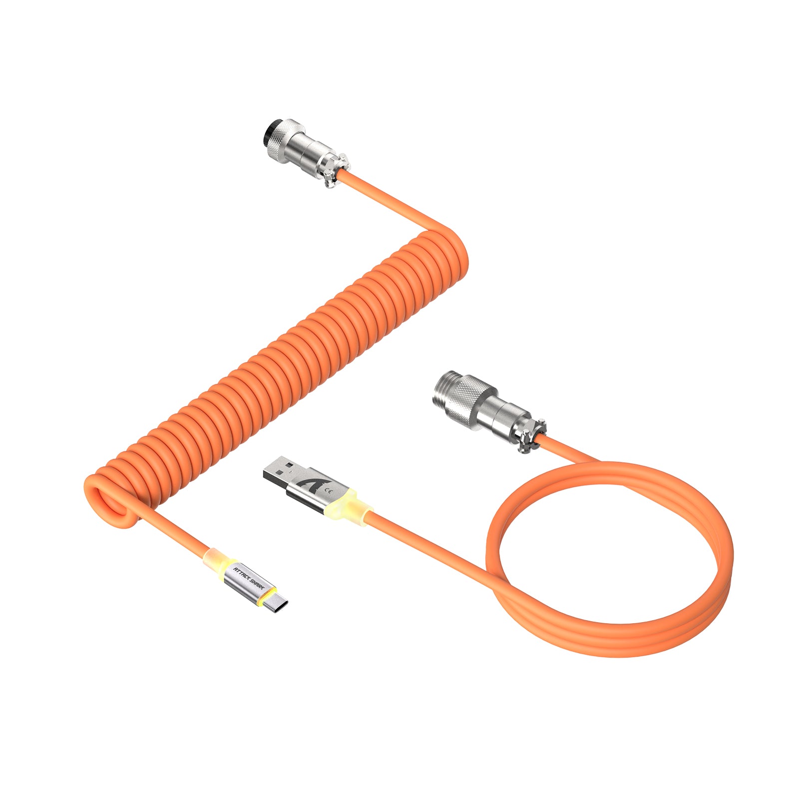 ATTACK SHARK C01Ultra Aangepaste Aviator Kabel voor 8KHz Magnetisch Toetsenbord