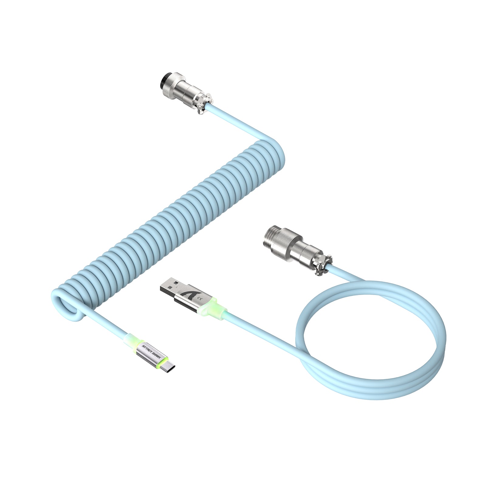 ATTACK SHARK C01Ultra Aangepaste Aviator Kabel voor 8KHz Magnetisch Toetsenbord