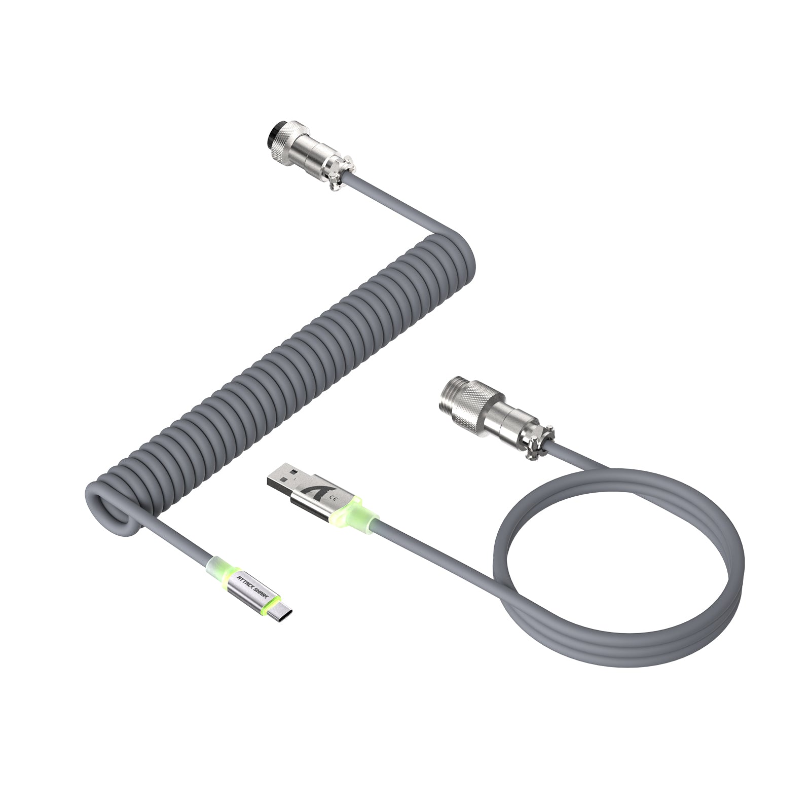 ATTACK SHARK C01Ultra Aangepaste Aviator Kabel voor 8KHz Magnetisch Toetsenbord