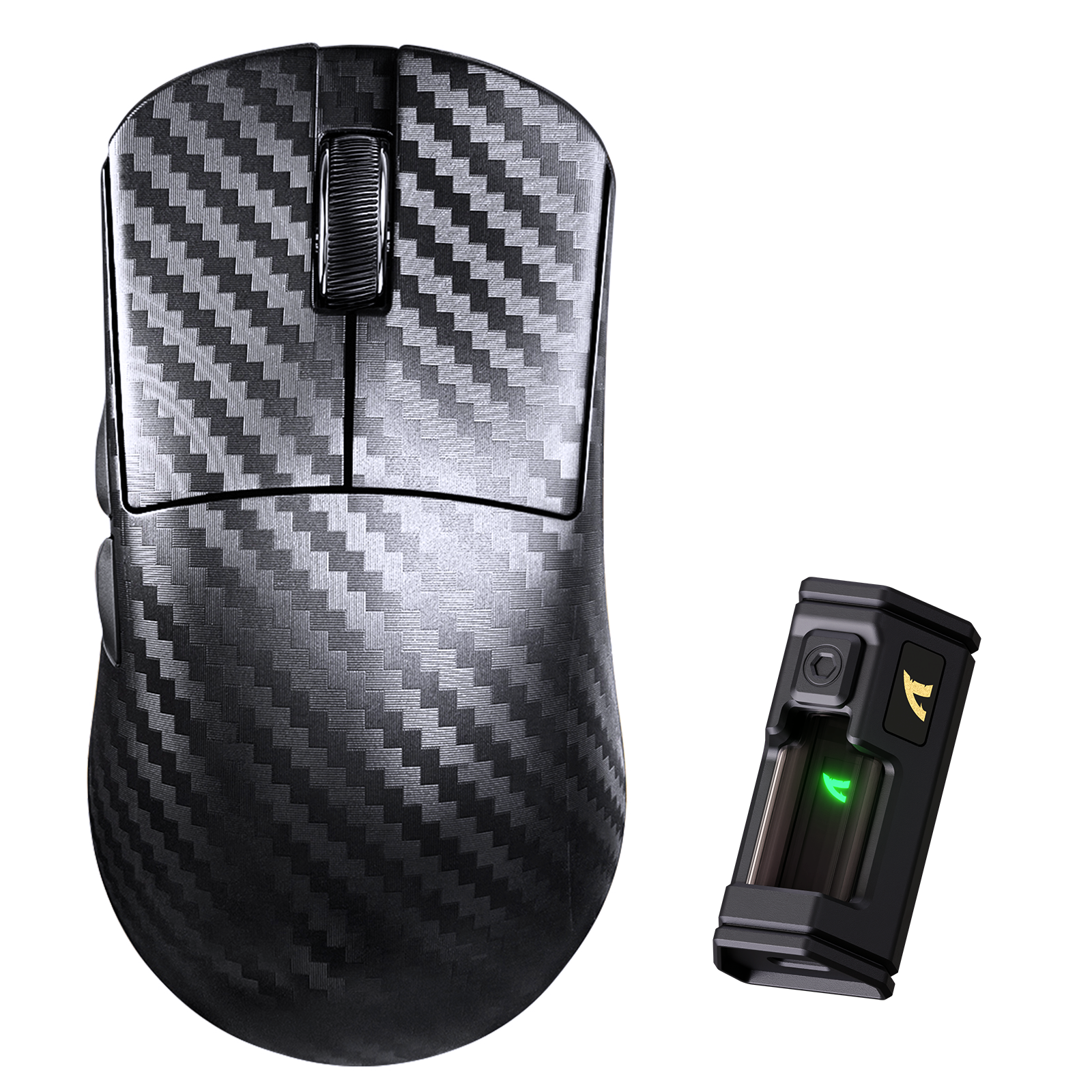 ATTACK SHARK R11 ULTRA Carbon Fiber Draadloze 8K PAW3950MAX Gaming Muis