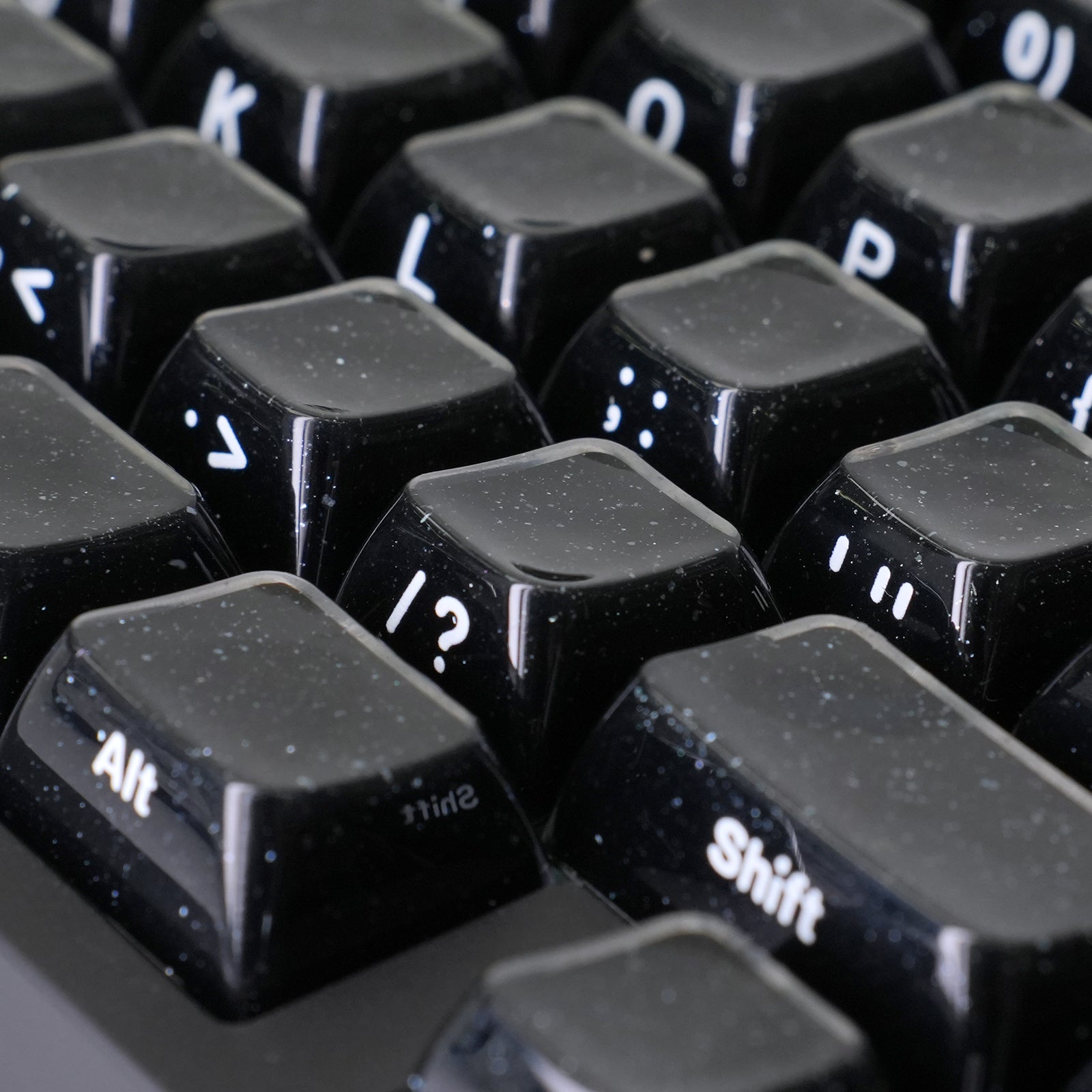 ATTACK SHARK SK03 136 toetsen, kristallen keycaps, ASA-profiel, ANSI/ISO