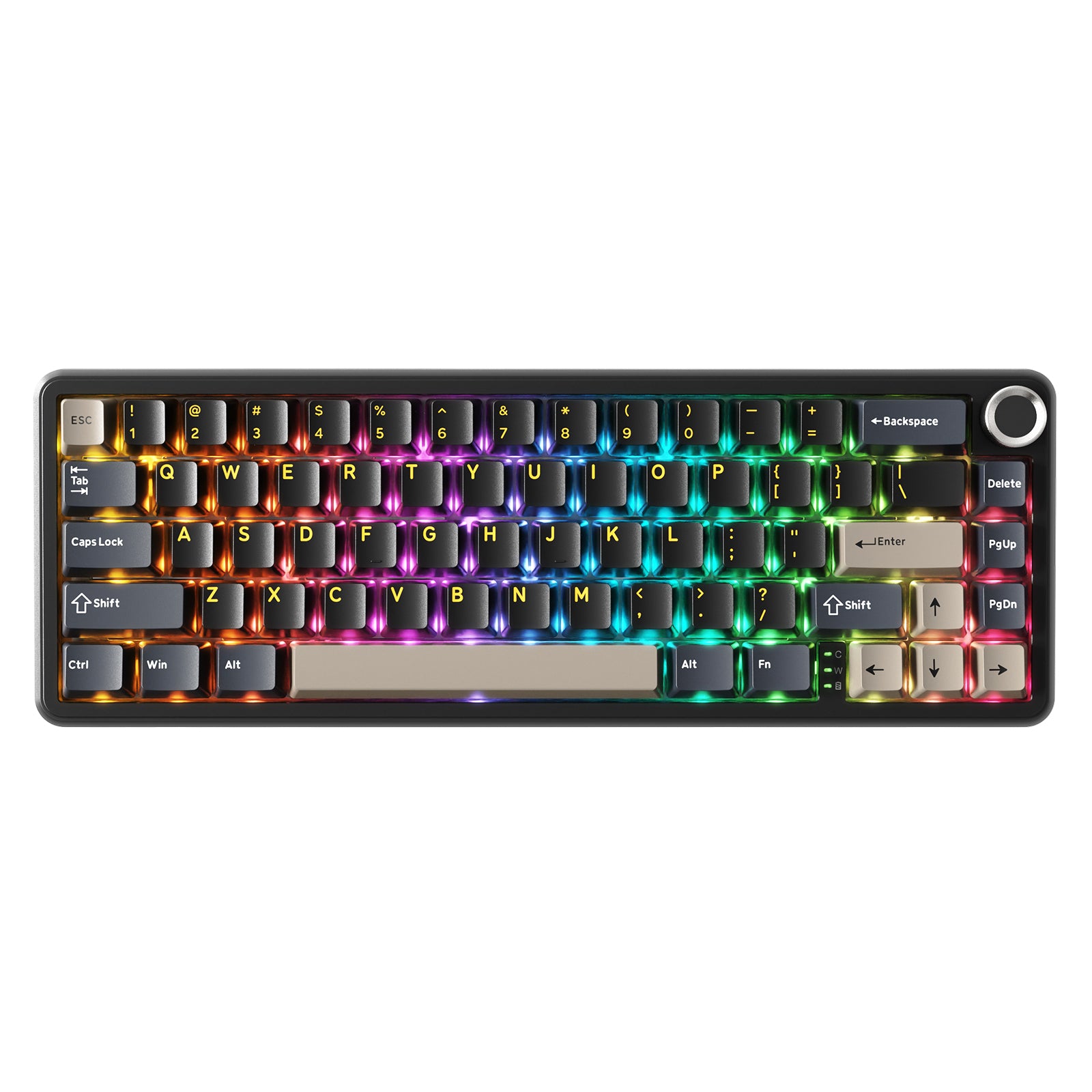 ATTACK SHARK X66 Draadloos Mechanisch Toetsenbord met Zijbedrukte PBT Toetsen