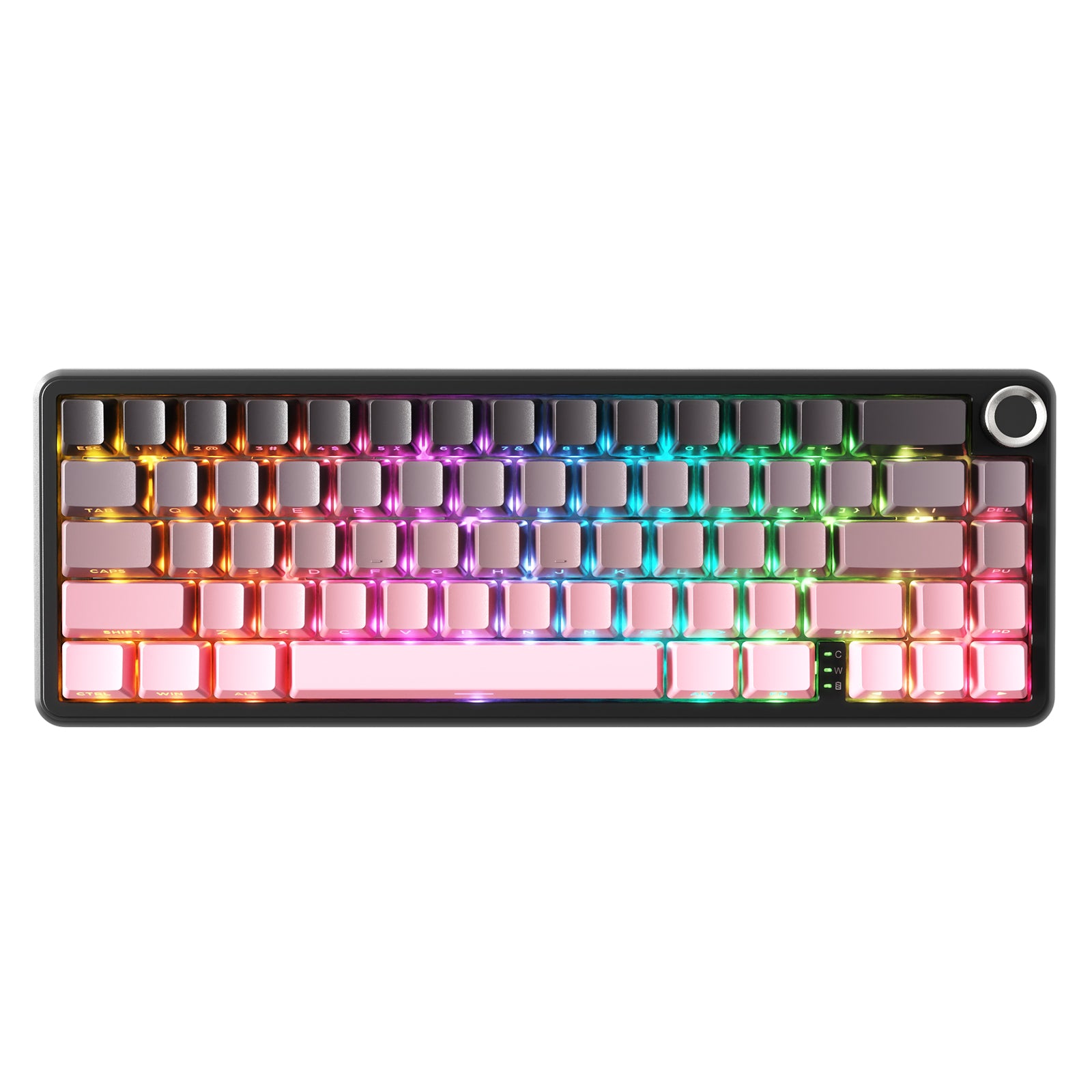ATTACK SHARK X66 Draadloos Mechanisch Toetsenbord met Zijbedrukte PBT Toetsen