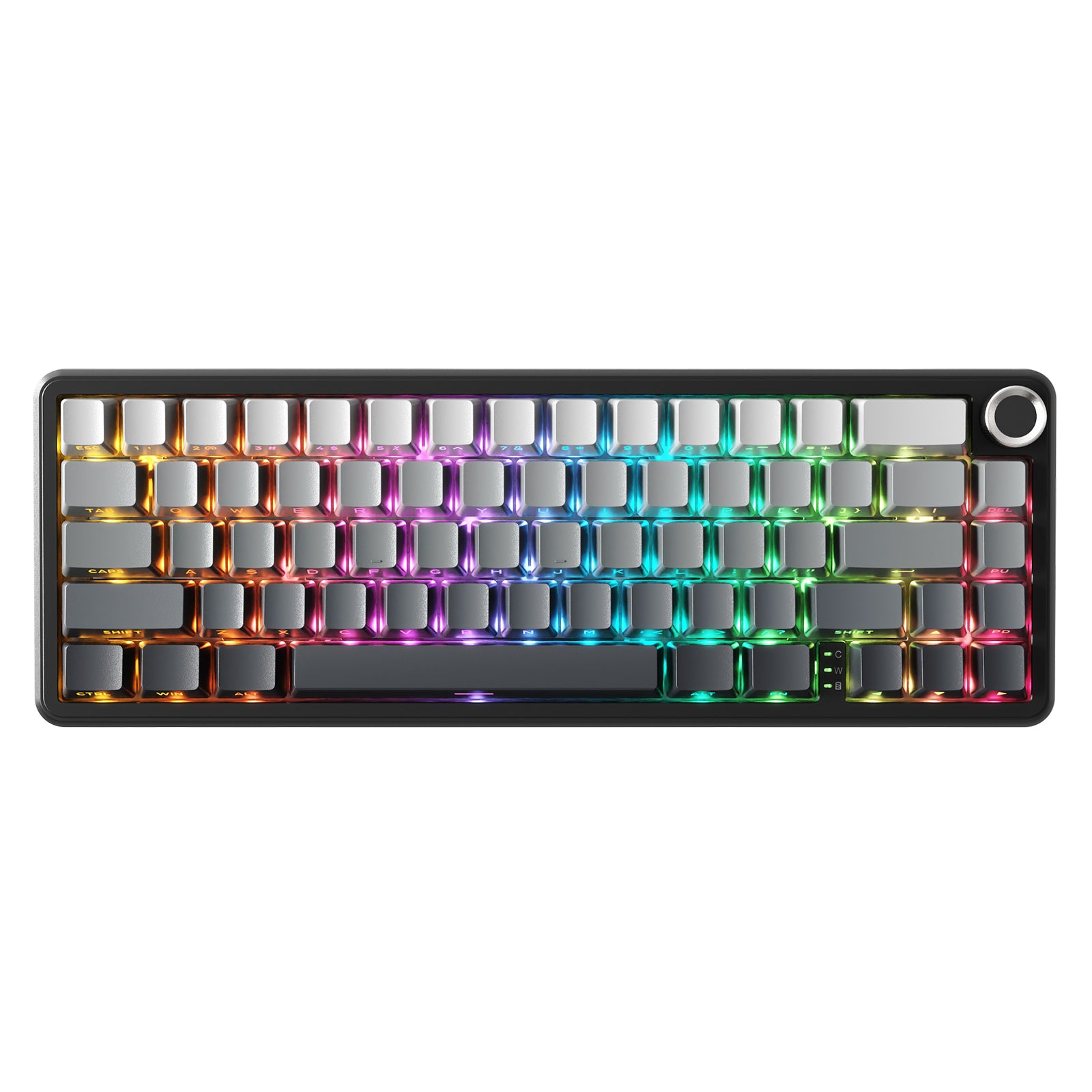 ATTACK SHARK X66 Draadloos Mechanisch Toetsenbord met Zijbedrukte PBT Toetsen