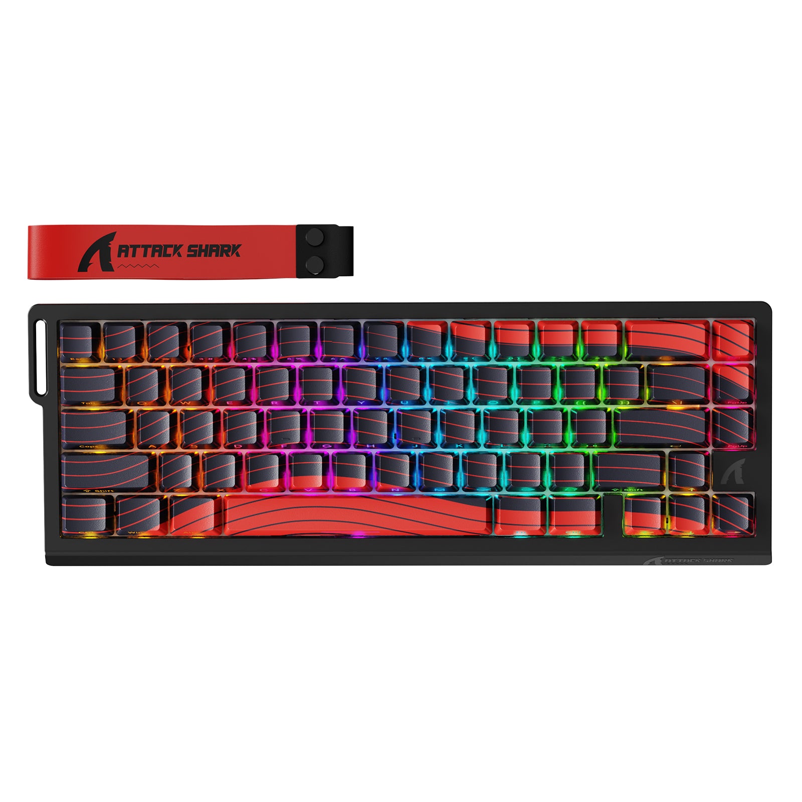 ATTACK SHARK X68PRO HE Wireless Rapid Trigger Keyboard Magnetic Switch