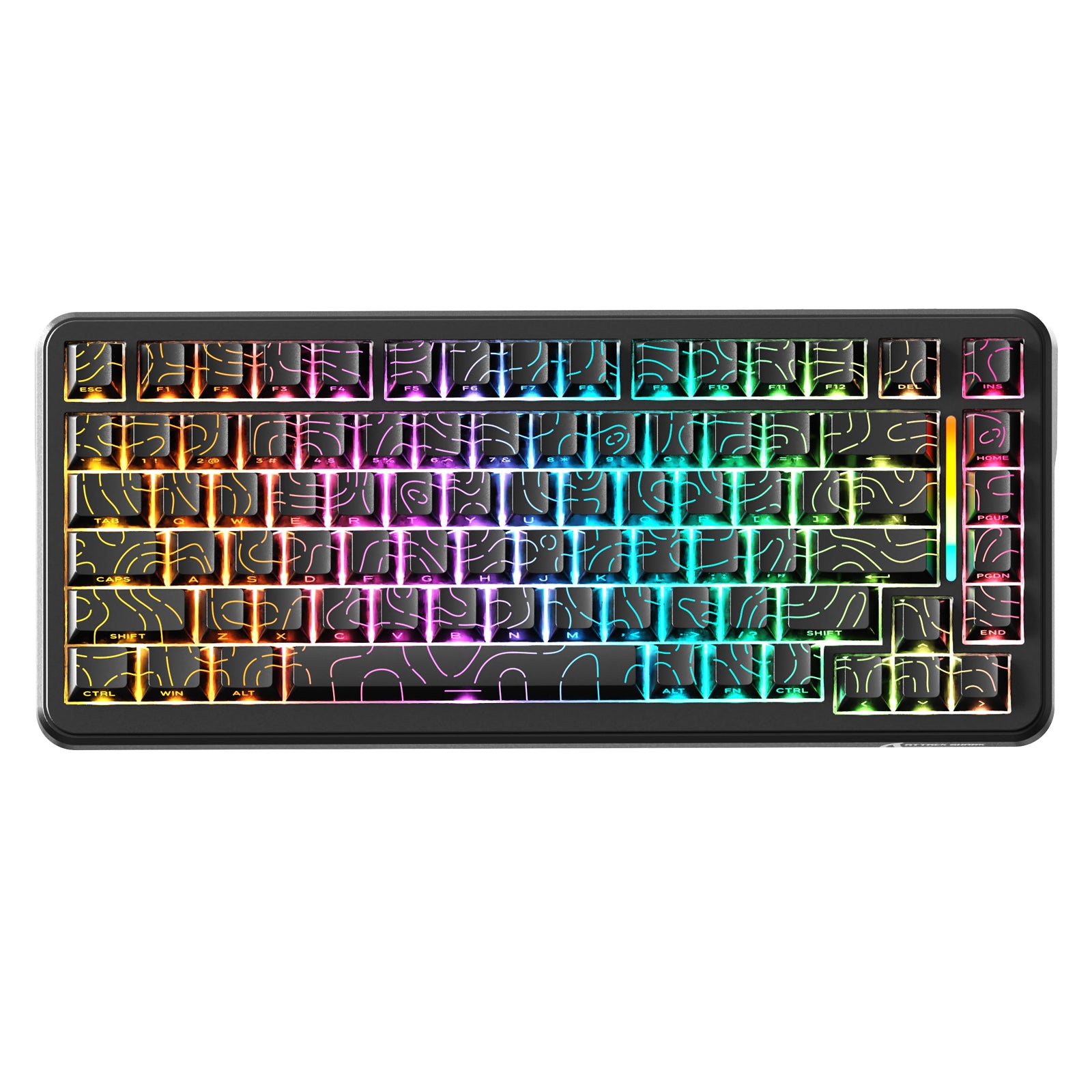 ATTACK SHARK X82PRO HE Draadloos Rapid Trigger Gaming Toetsenbord Magnetische Schakelaar