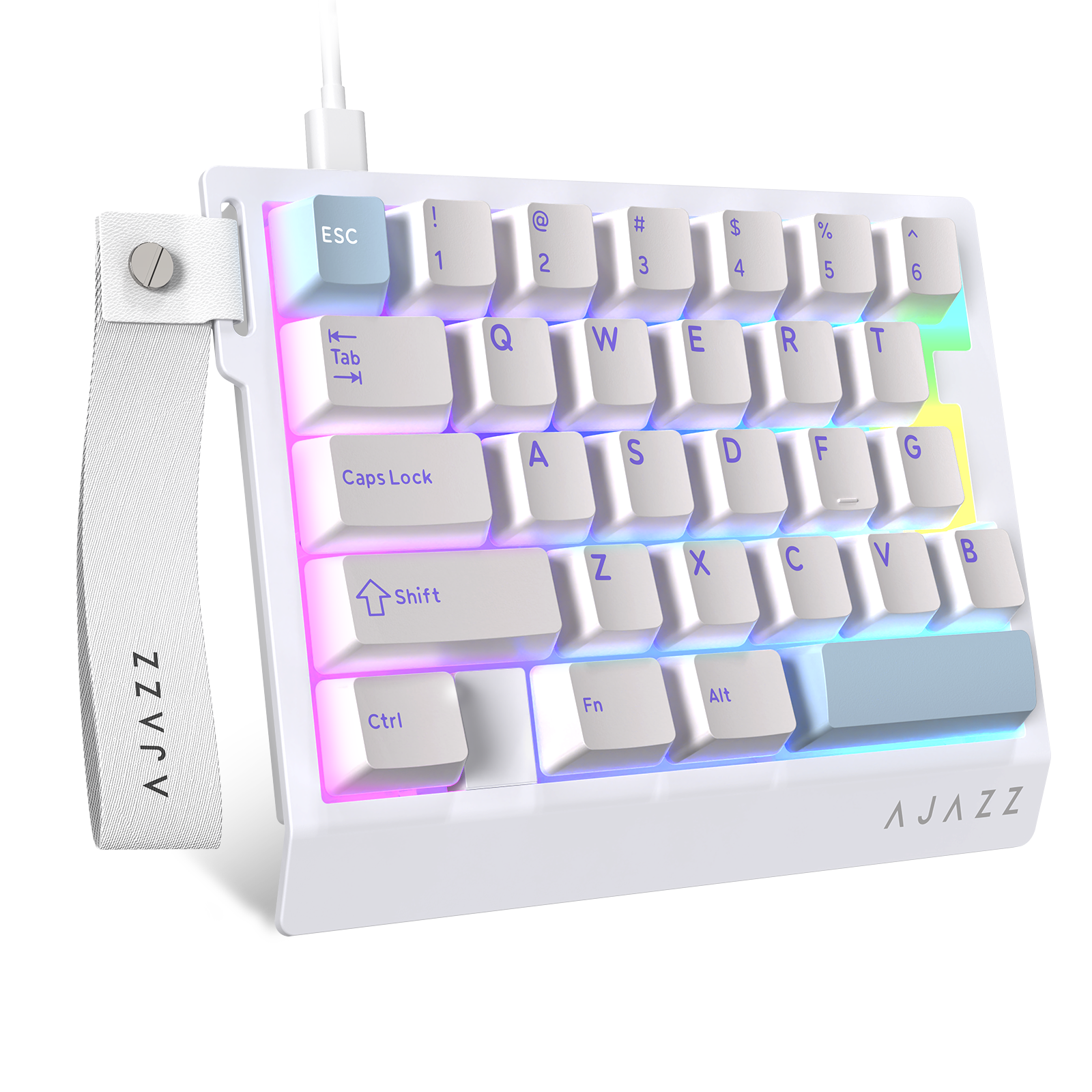 ATTACK SHARK X AJAZZ AK029 Bedraad Eenhandig Gaming Toetsenbord