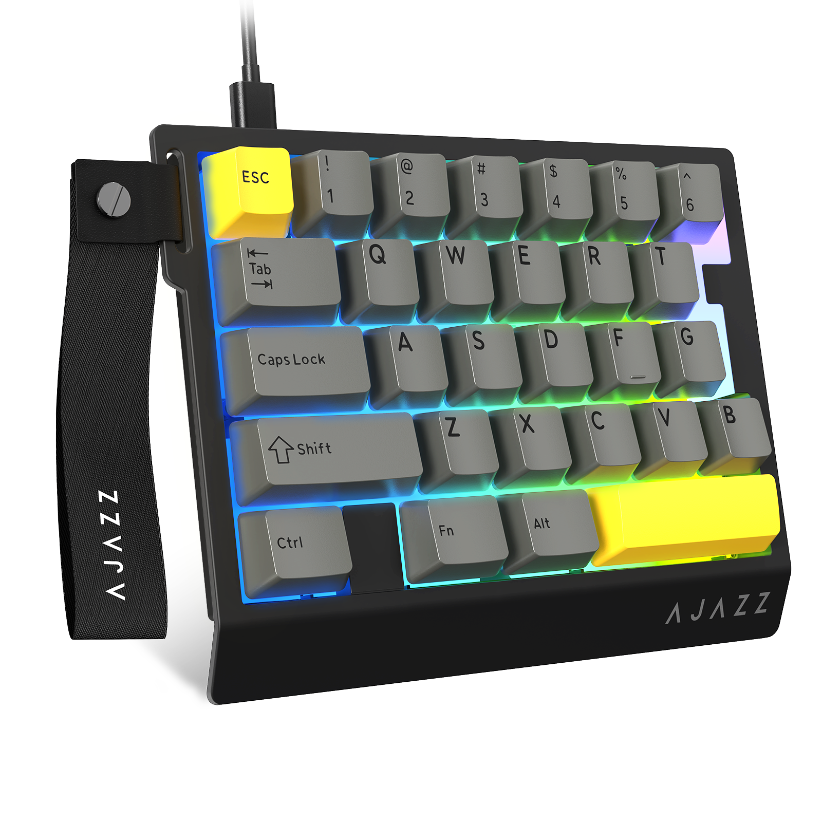 ATTACK SHARK X AJAZZ AK029 Bedraad Eenhandig Gaming Toetsenbord