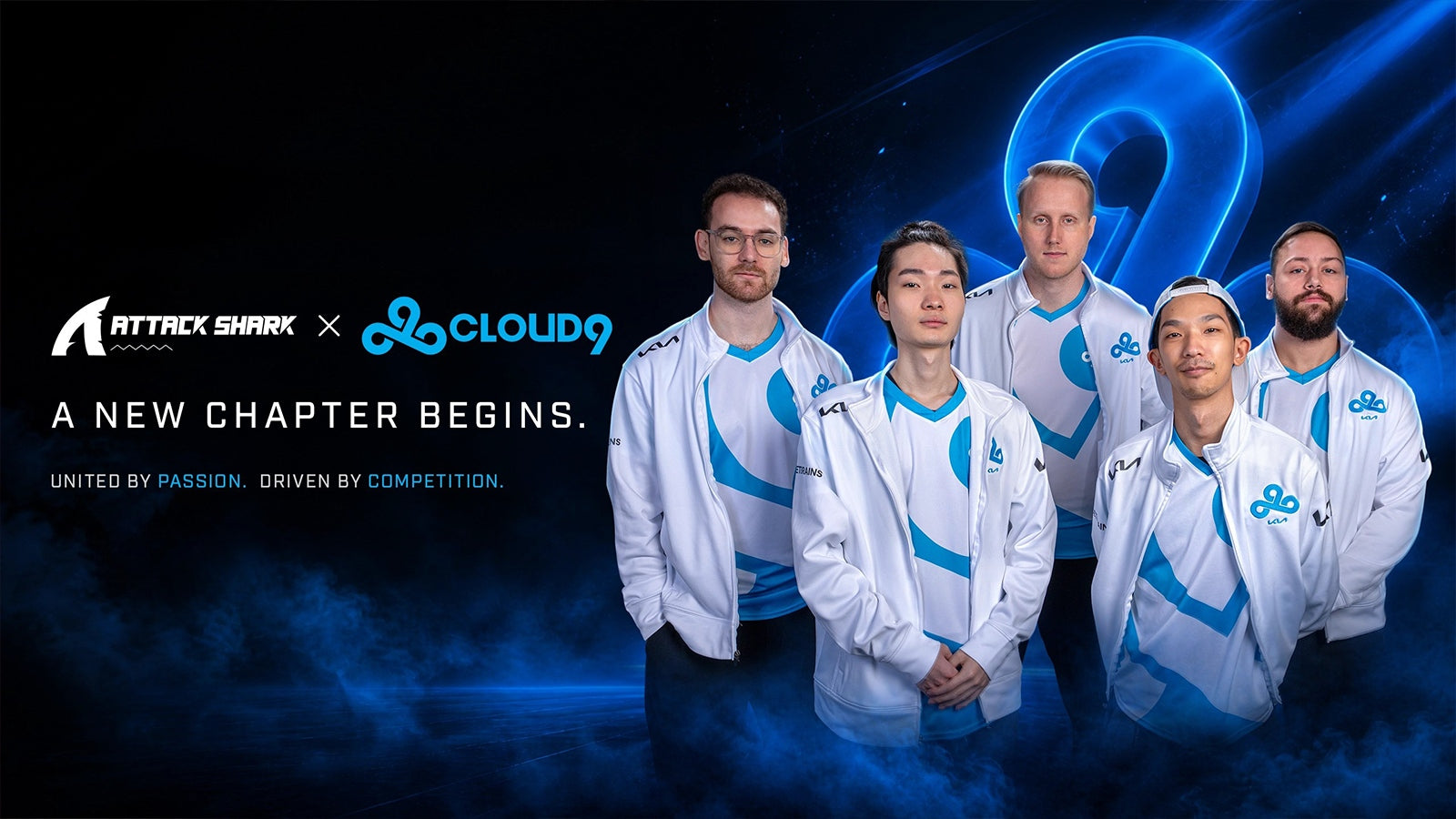 ATTACK SHARK kondigt strategisch partnerschap aan met het League of Legends-team van Cloud9 Kia