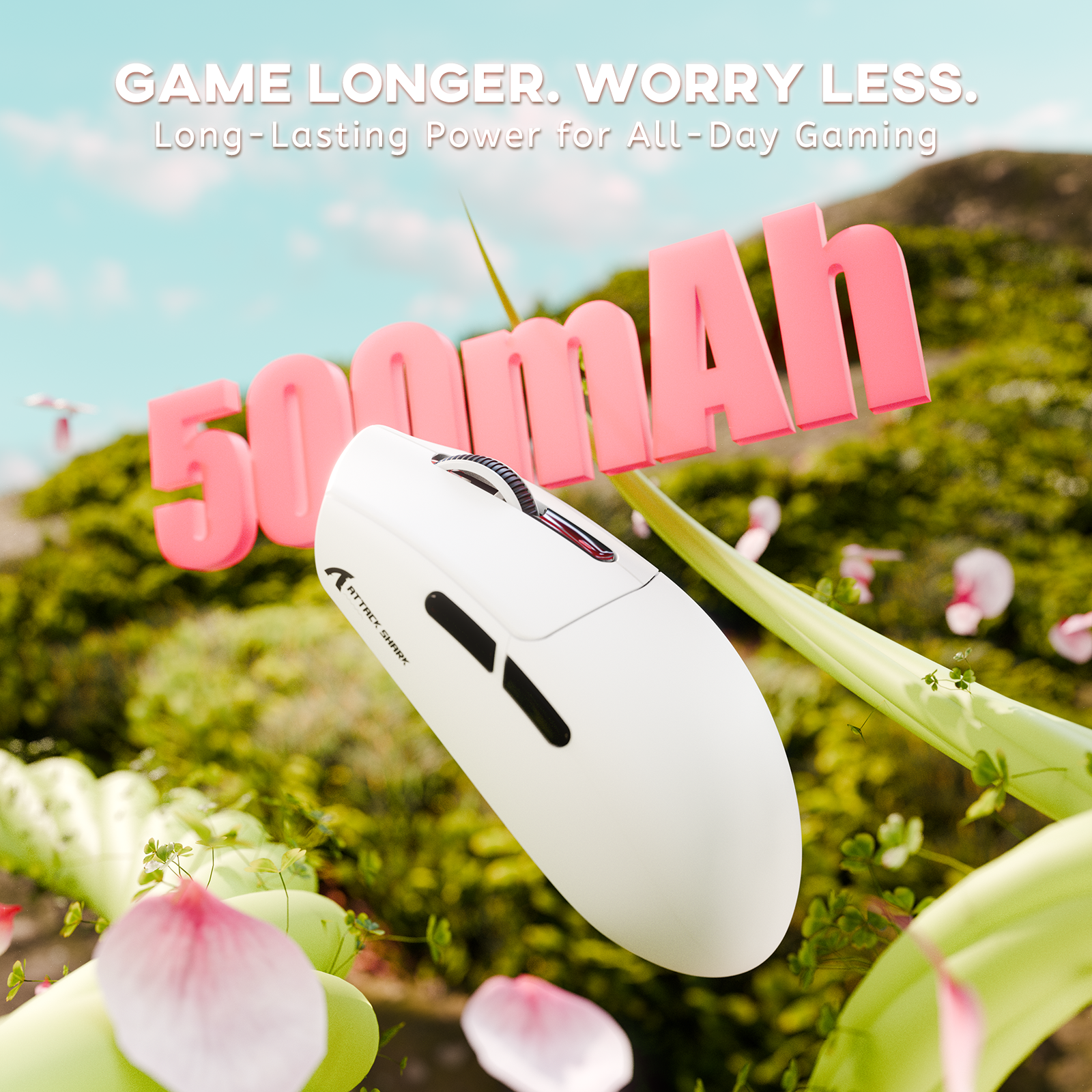 ATTACK SHARK G3 Tri-mode Wireless Gaming Mouse 25000 DPI Ultra Lightweight