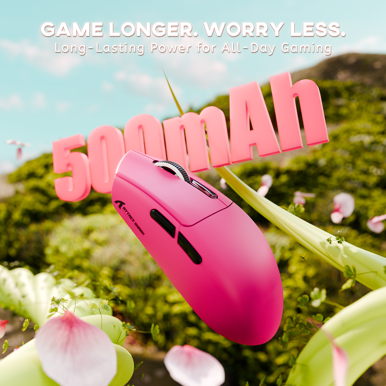 ATTACK SHARK G3 Tri-mode Wireless Gaming Mouse 25000 DPI Ultra Lightweight