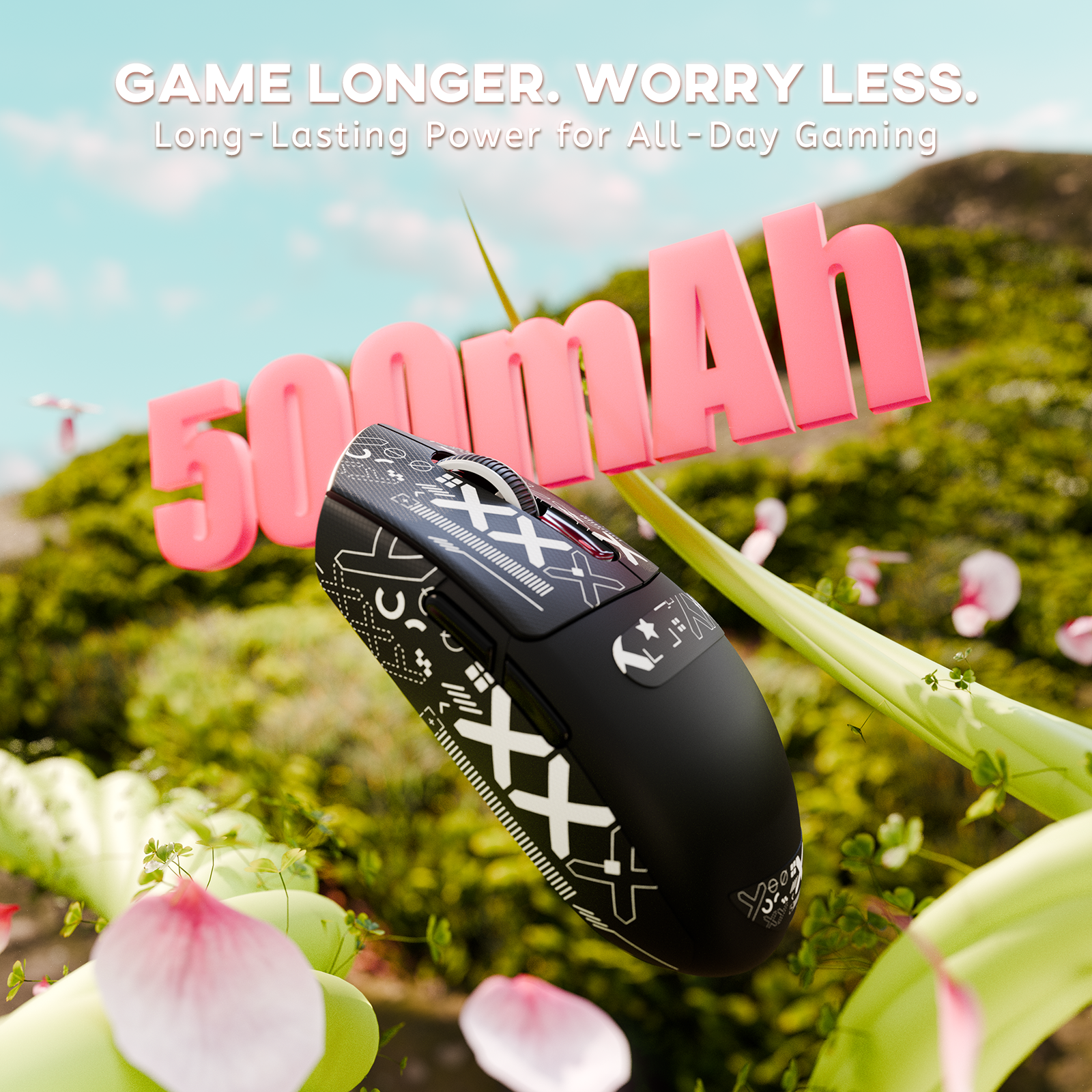 ATTACK SHARK G3 Tri-mode Wireless Gaming Mouse 25000 DPI Ultra Lightweight