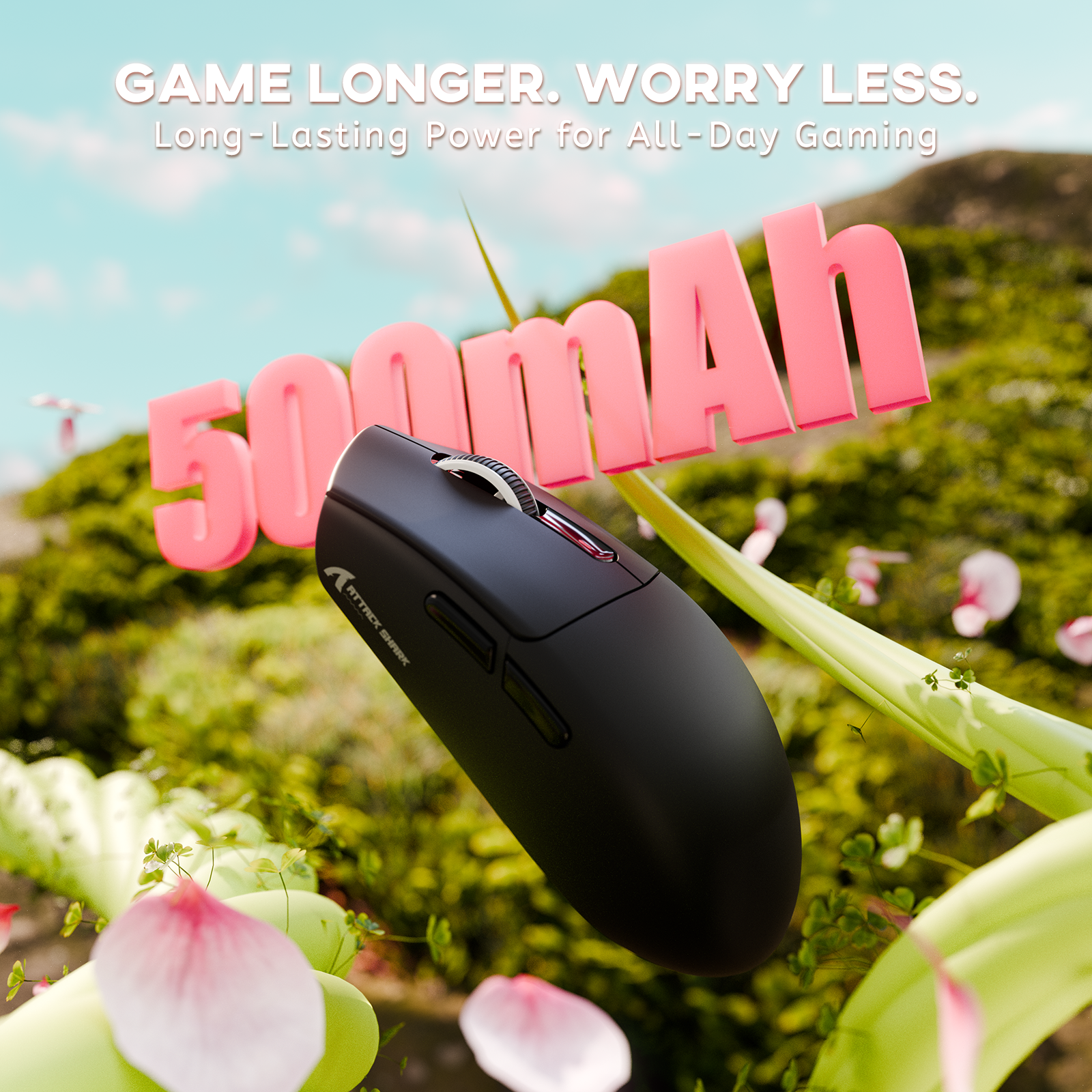 ATTACK SHARK G3 Tri-mode Wireless Gaming Mouse 25000 DPI Ultra Lightweight