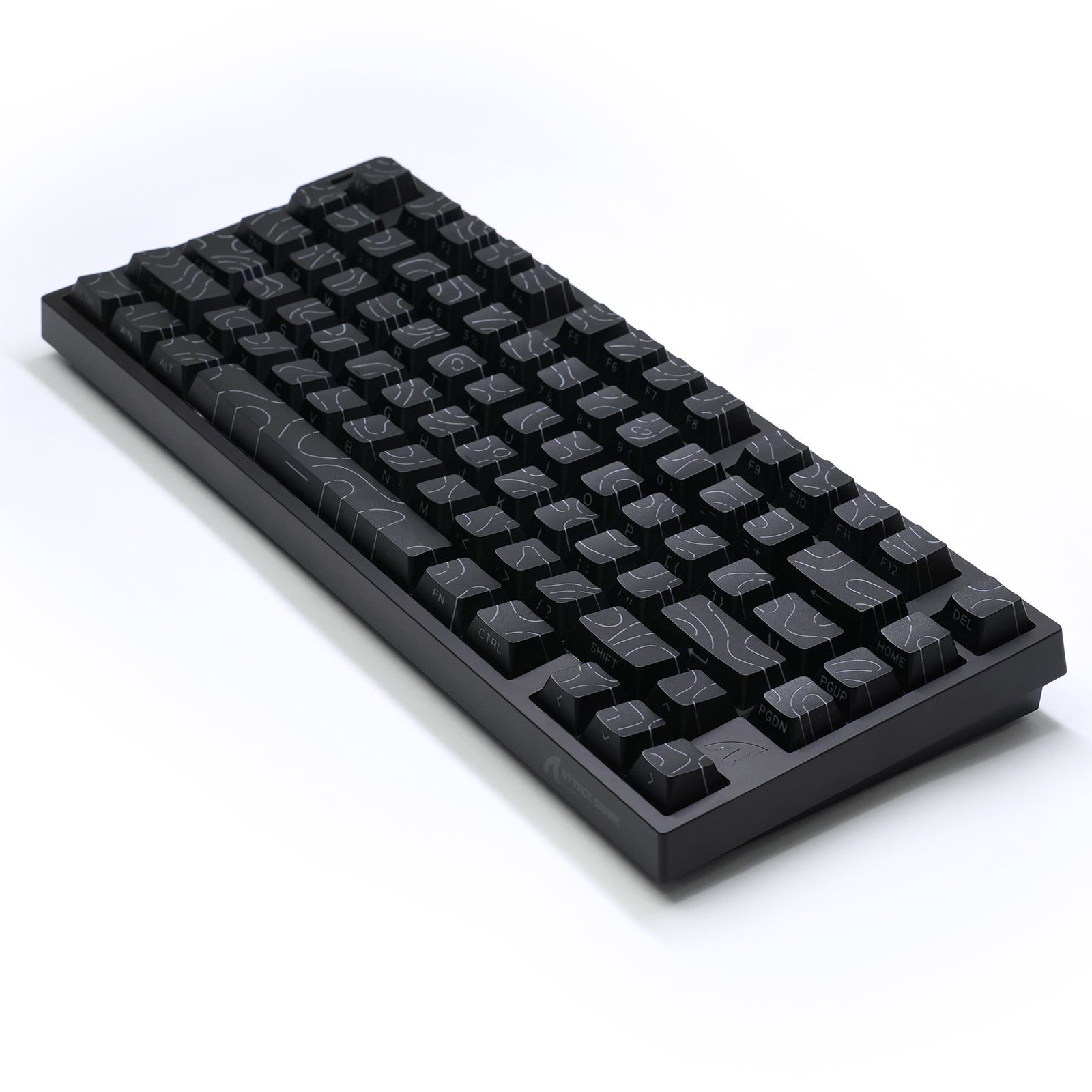 ATTACK SHARK SK06 135 toetsen, doorschijnende keycaps, ANSI/ISO