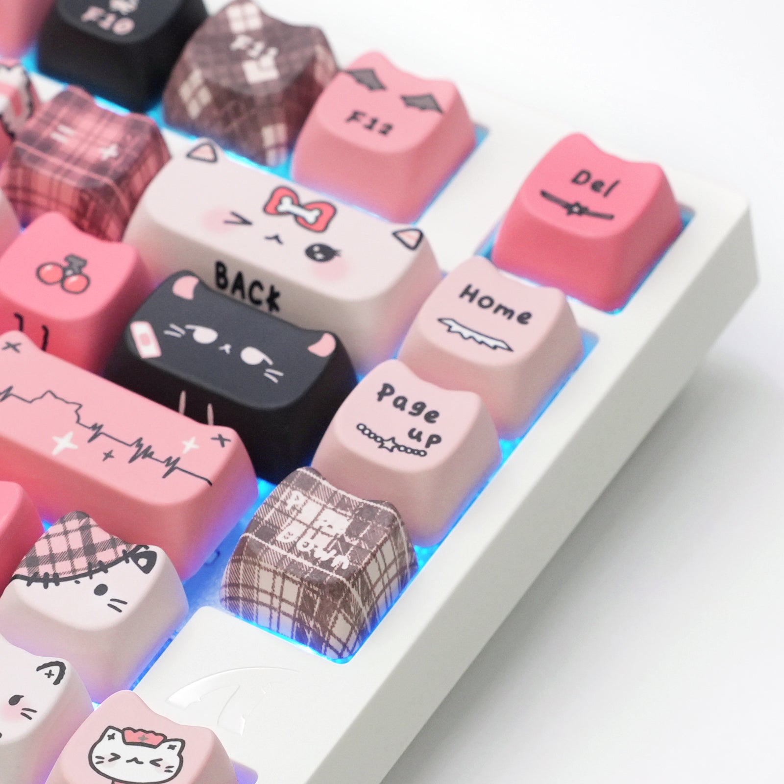 ATTACK SHARK SK05 118/119 toetsen, PBT-keycaps, MOA, ANSI