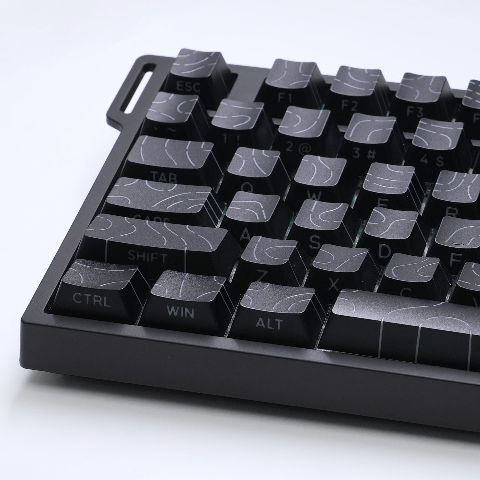 ATTACK SHARK SK06 135 toetsen, doorschijnende keycaps, ANSI/ISO