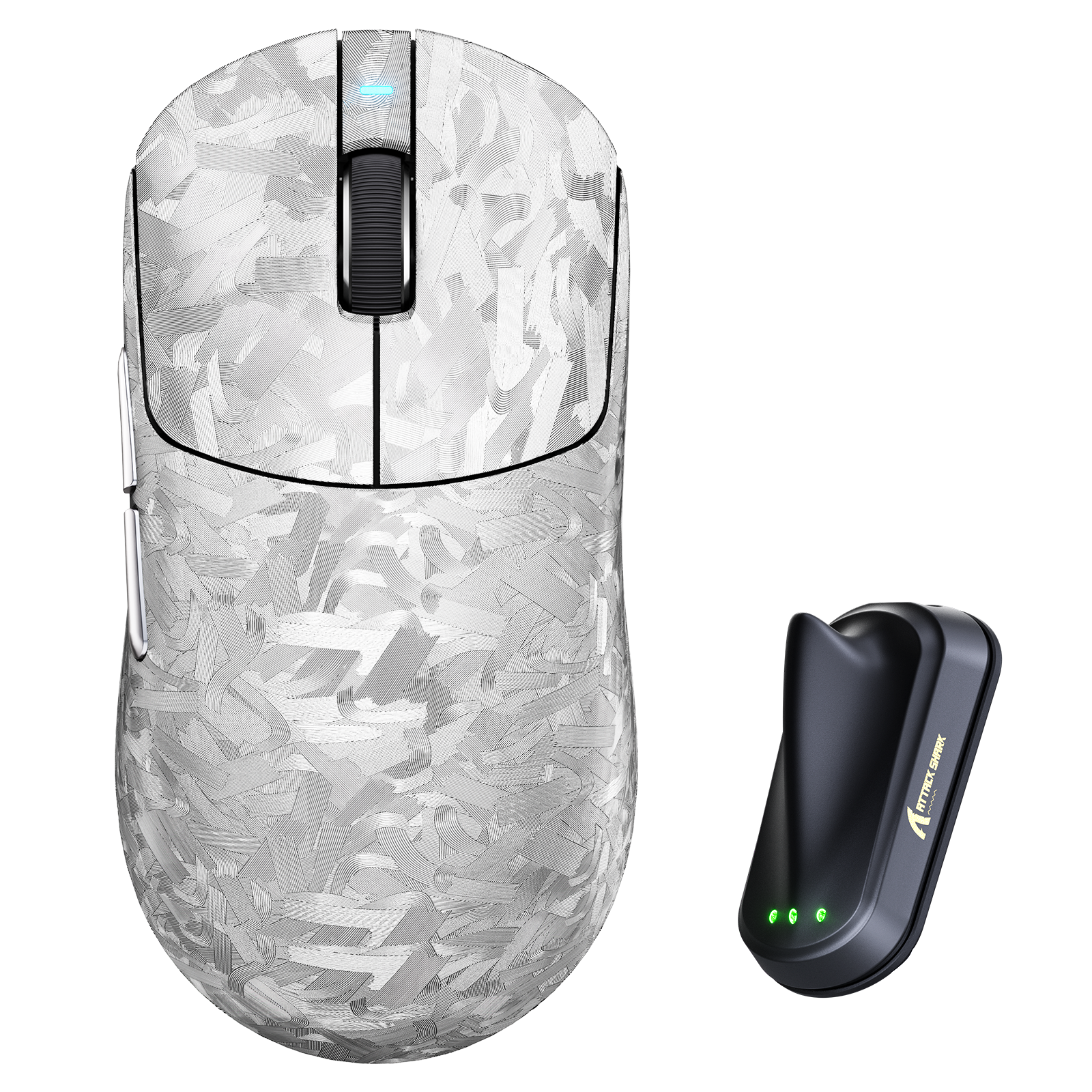 Pre-order: ATTACK SHARK RS3 ULTRA Carbon Fiber Draadloze PAW3955MAX Gaming Muis