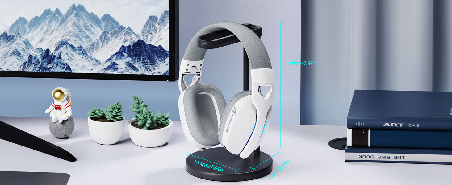 ATTACK SHARK L90 Opvouwbare RGB Ultra-Lichte Tri-Modus Gaming Headset
