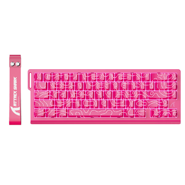 Roze Contours (Patroon Doorzichtige Toetsen) / Standaard