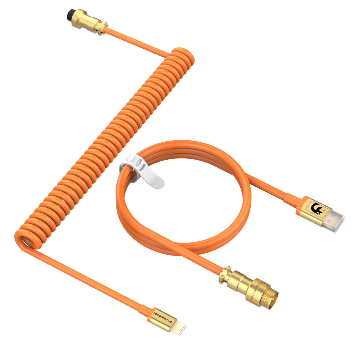ATTACK SHARK x MAMBASNAKE C02 Opgerolde Kabel