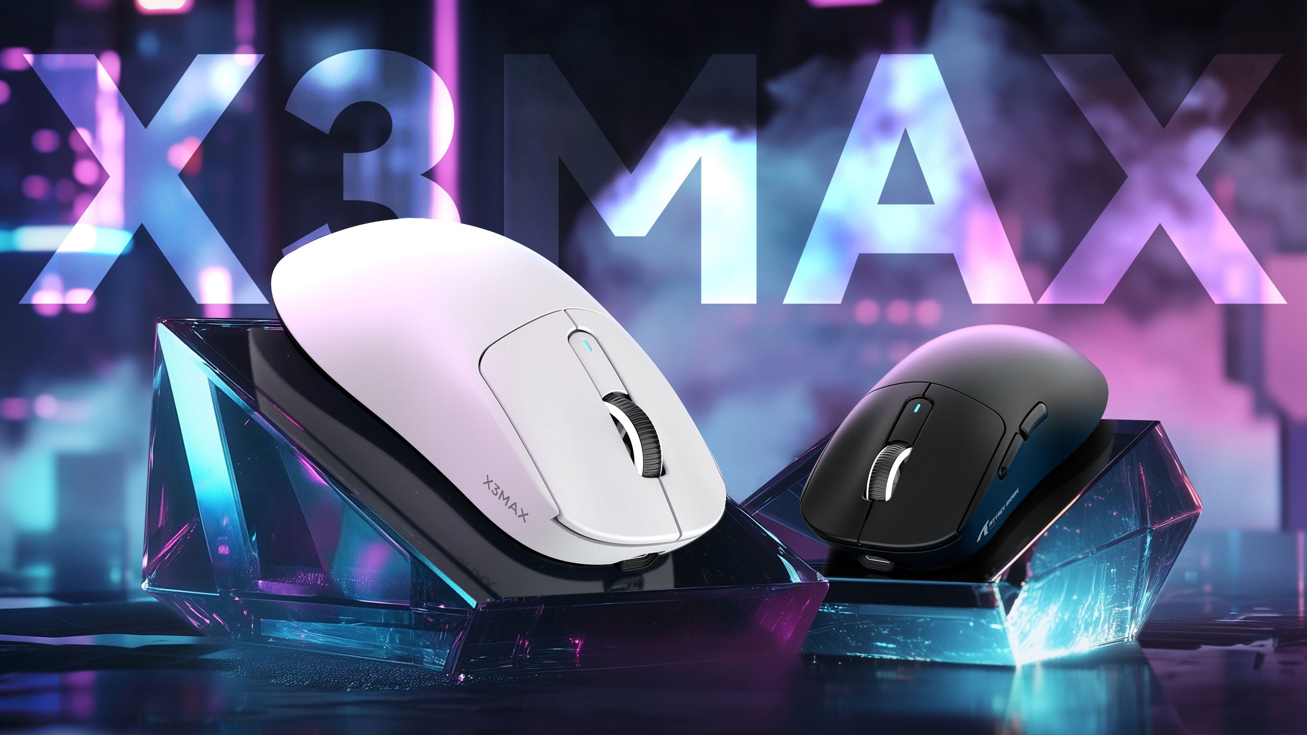 ATTACK SHARK X3MAX PAW3950 Draadloze Gaming Muis