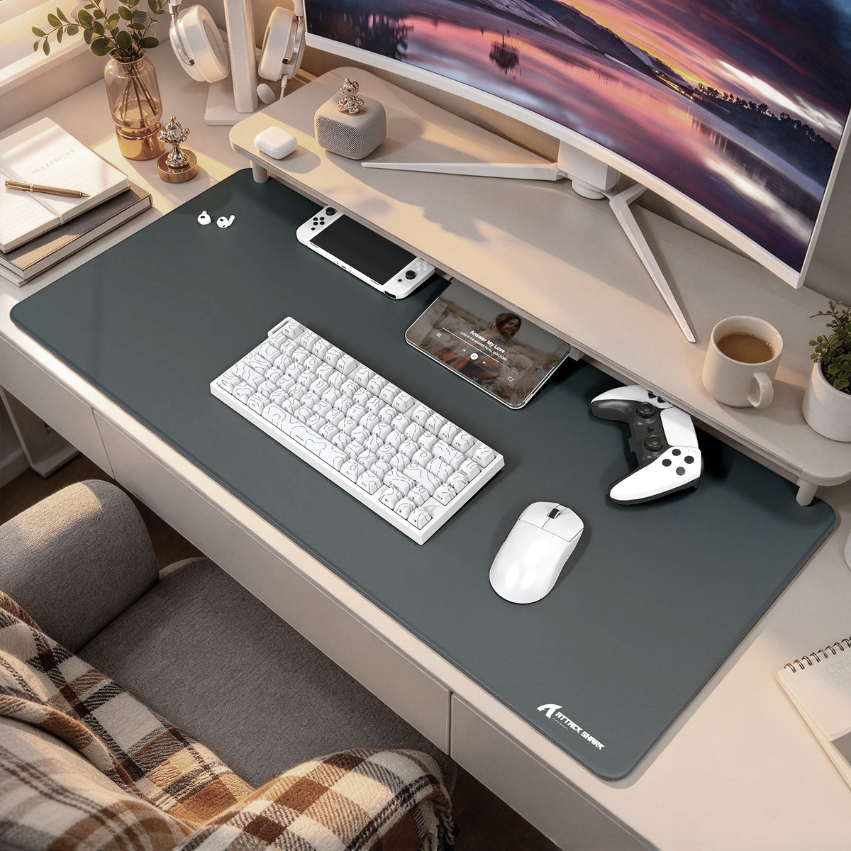 ATTACK SHARK CM02PRO eSport Gaming Muismat (900x400x4 MM)